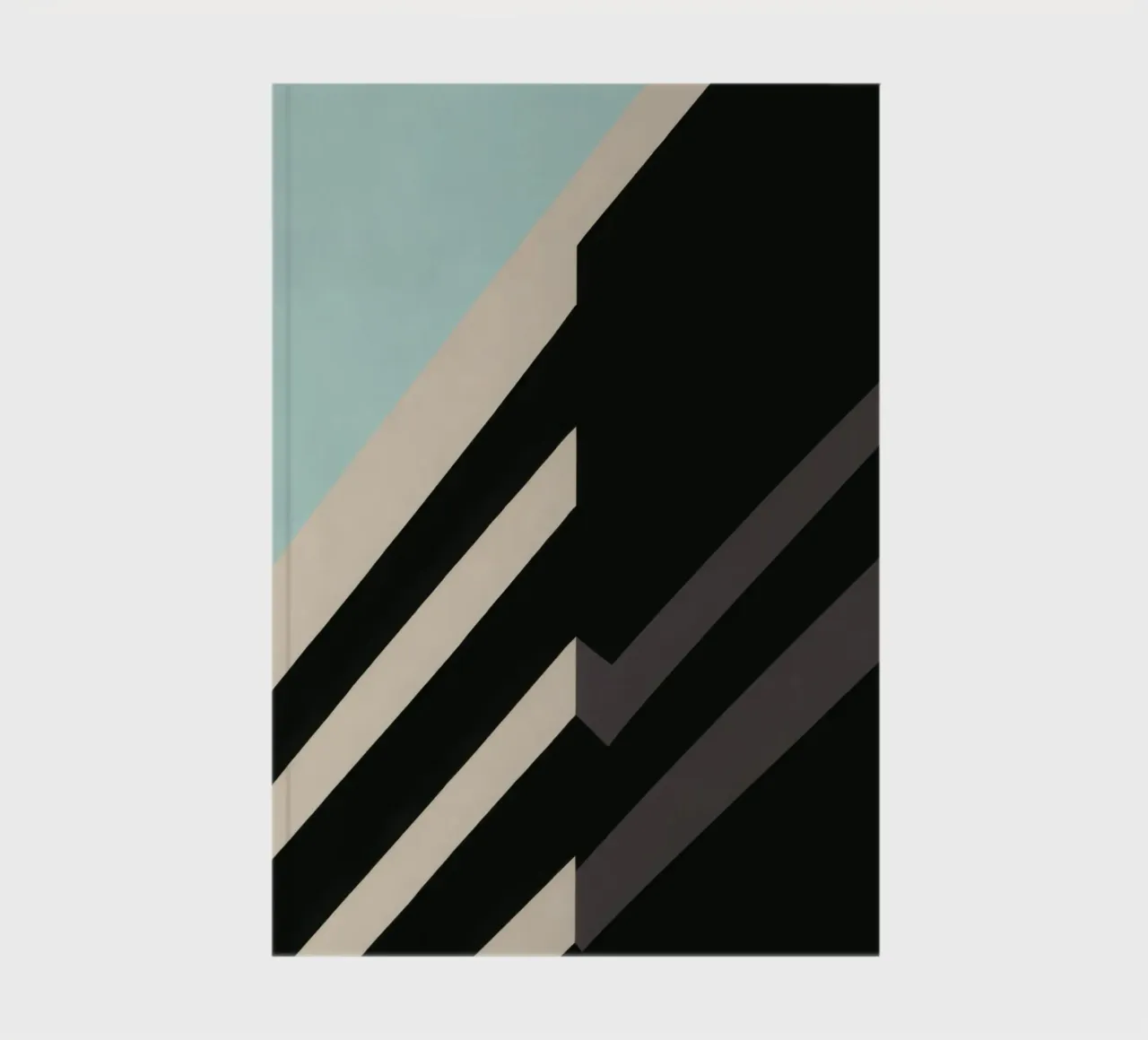 Helsinki Graphique – Abstraction architecturale carnet de notes de Affiches Minimalistes