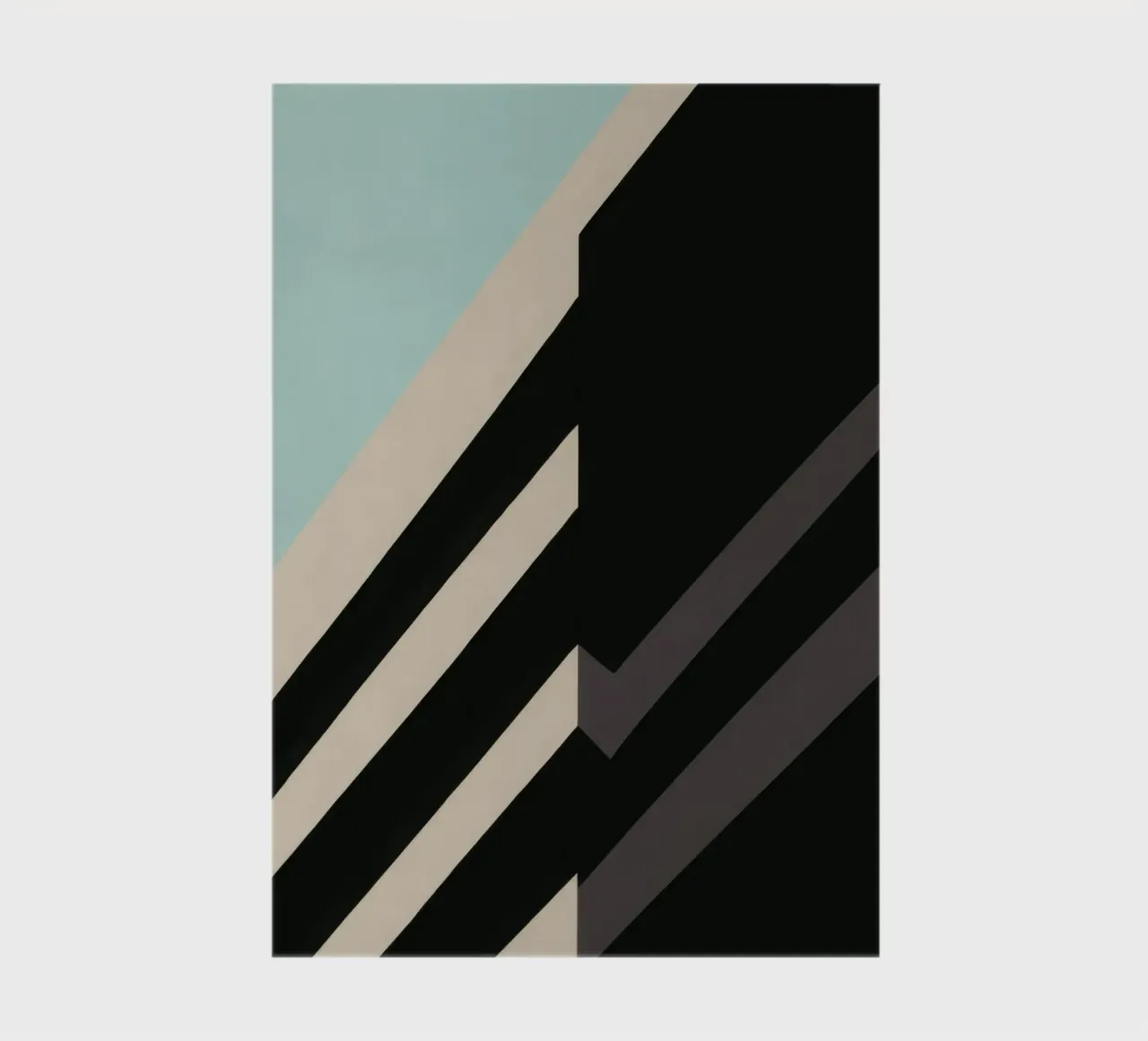 Helsinki Graphique – Abstraction architecturale carnet de notes de Affiches Minimalistes