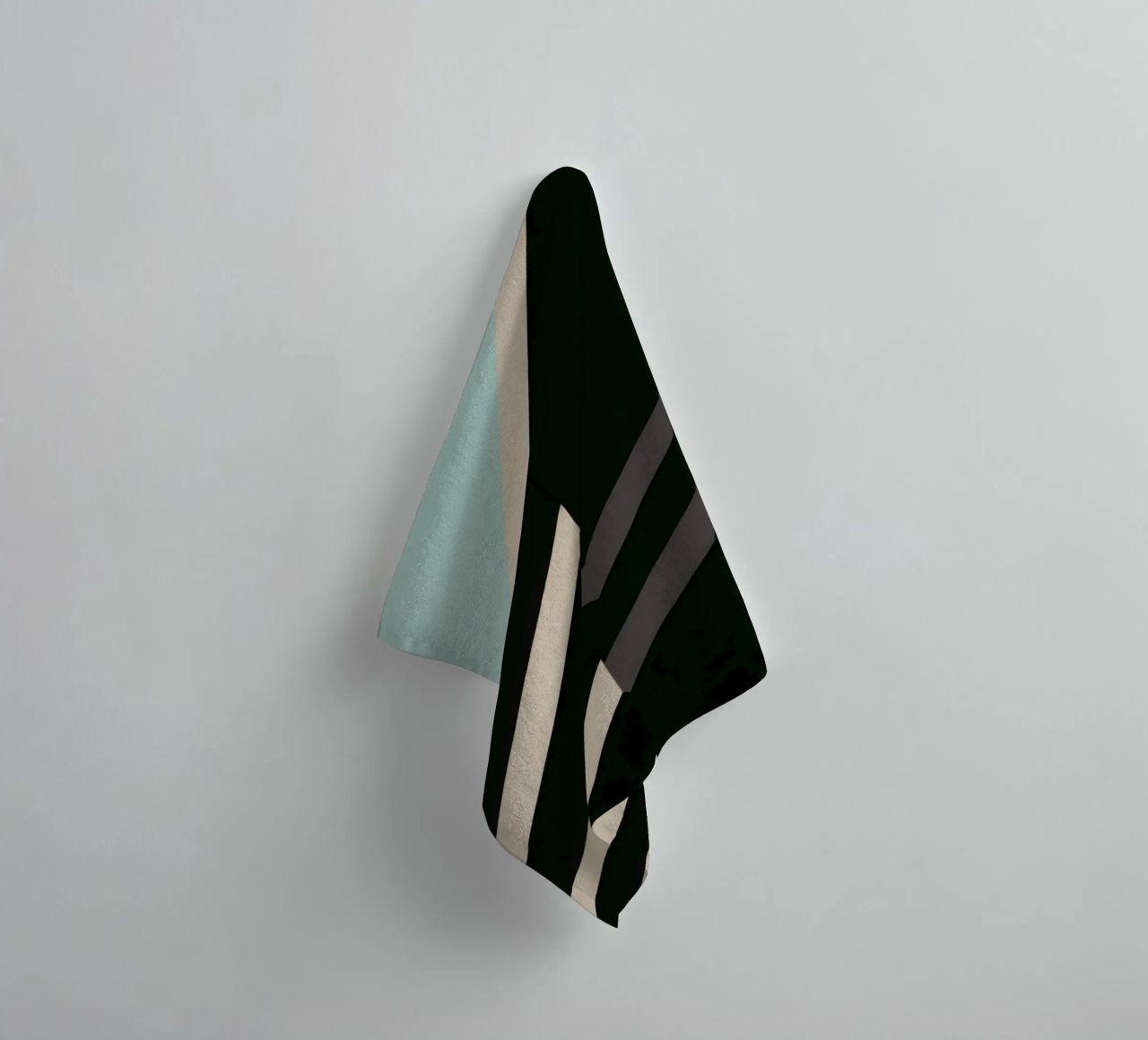Helsinki Graphique - Architectural abstraction towel by Minimalistic