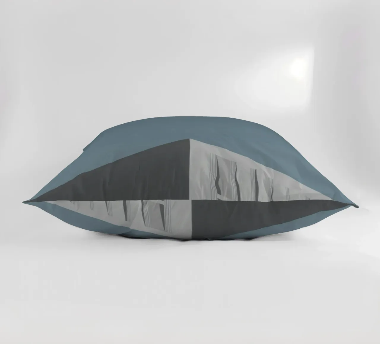 Copenhagen - Scandinavian minimalism in the sky decorative cushion by Affiches Minimalistes