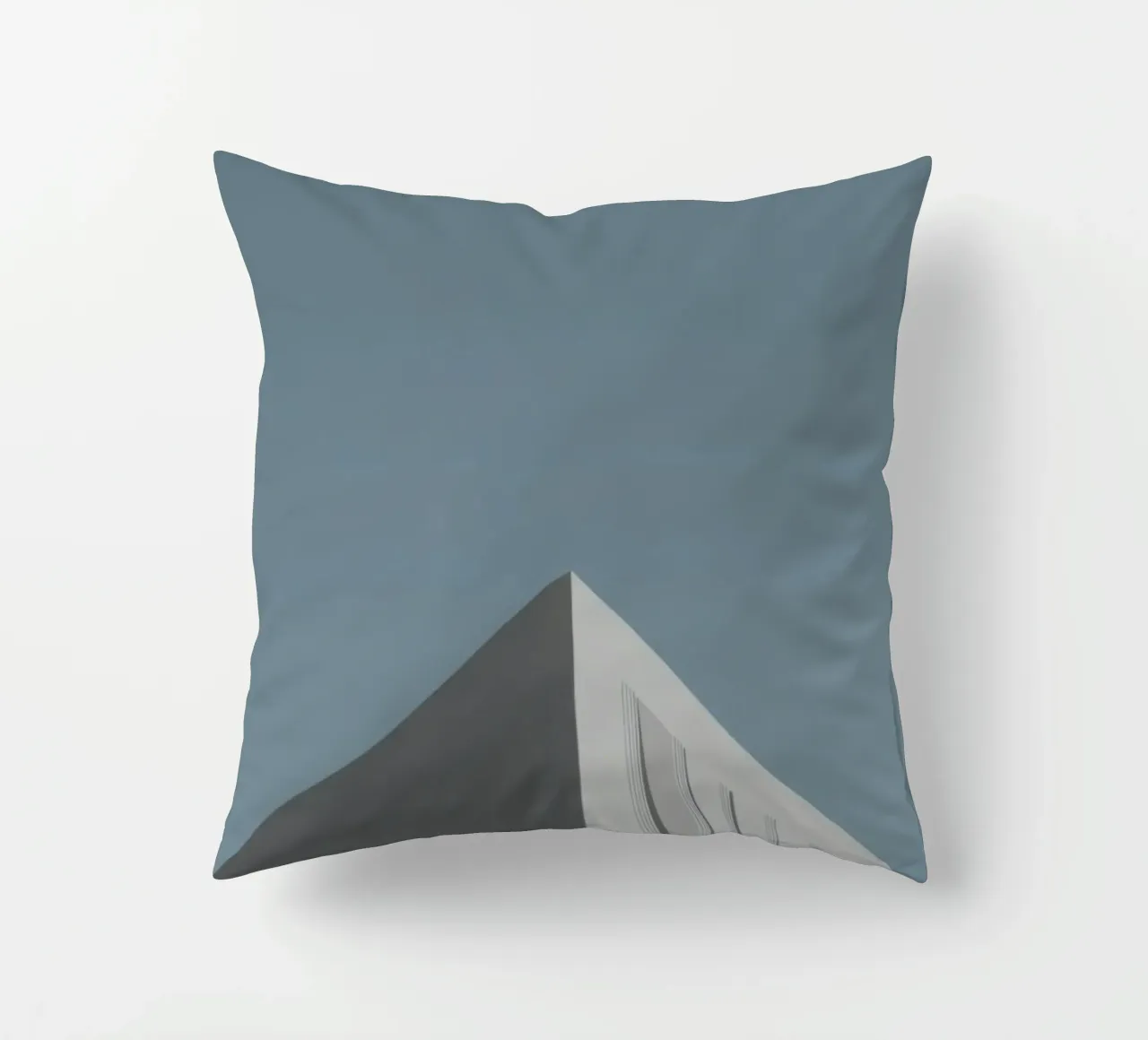 Copenhagen - Scandinavian minimalism in the sky decorative cushion by Affiches Minimalistes