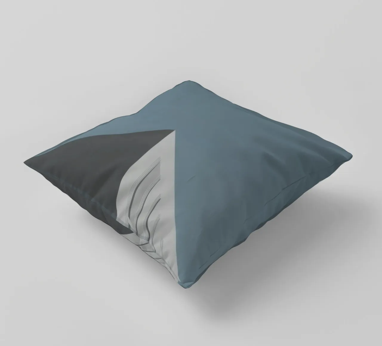 Copenhagen - Scandinavian minimalism in the sky decorative cushion by Affiches Minimalistes