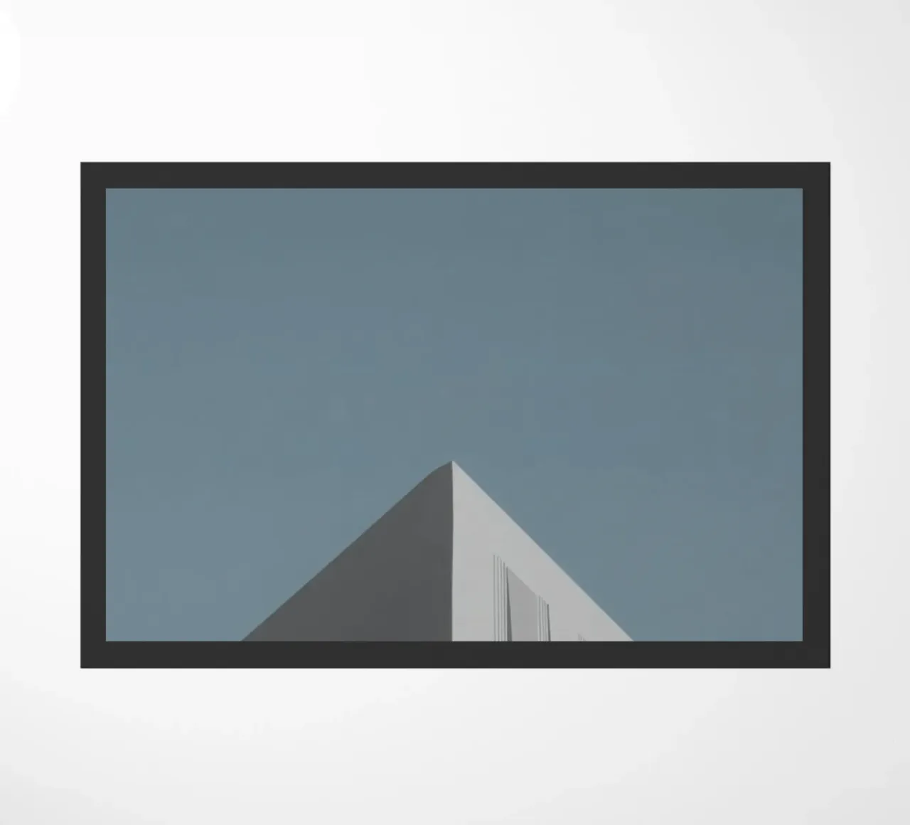Copenaghen - Il minimalismo scandinavo nel cielo zerbino da Affiches Minimalistes