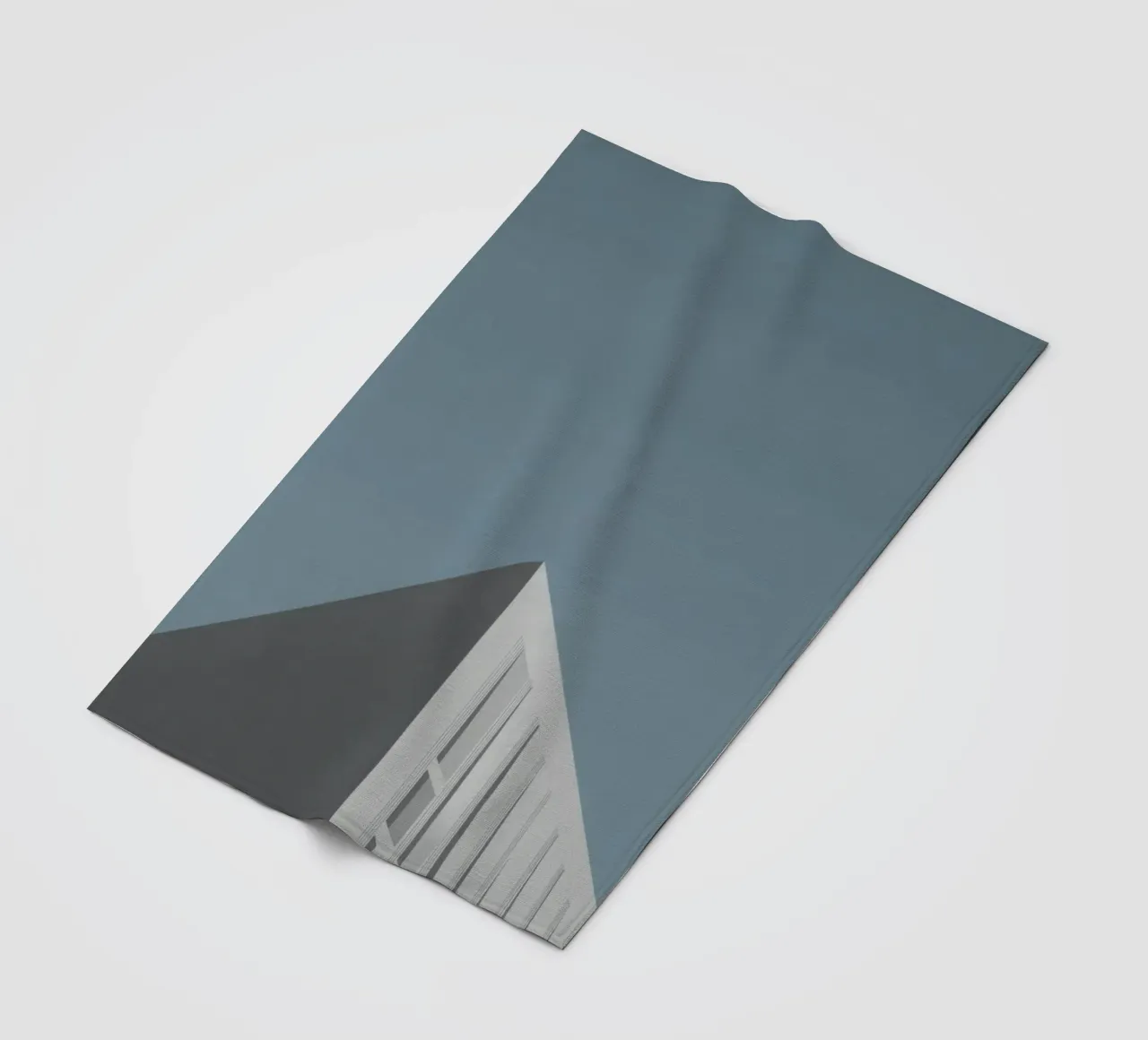 Copenhagen - Scandinavian minimalism in the sky fleece blanket by Affiches Minimalistes