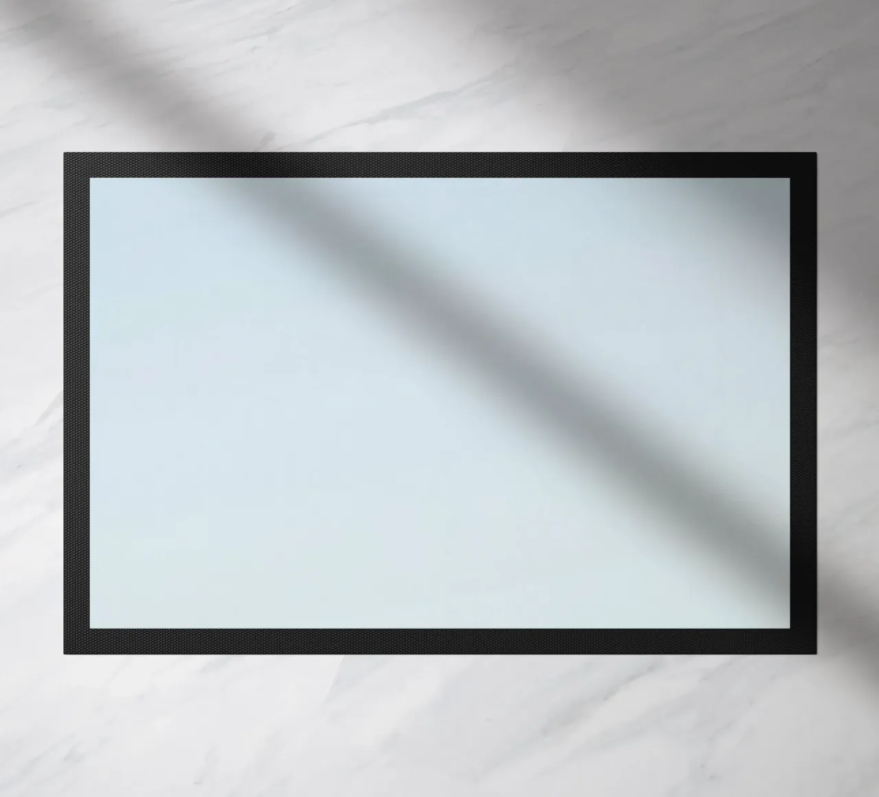 Nordic curves - Weightless Oslo doormat by Affiches Minimalistes