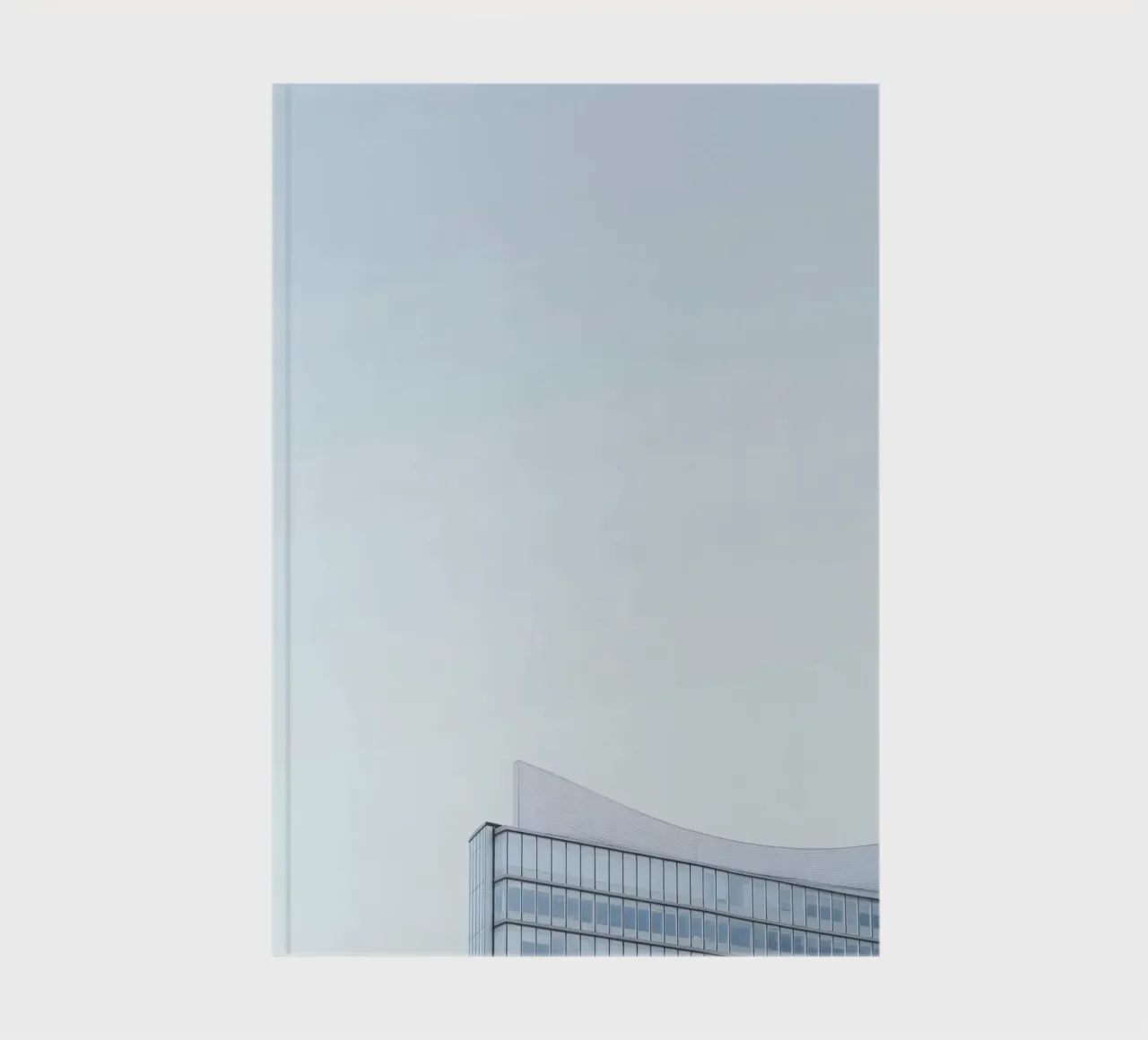 Nordic curves - Weightless Oslo notebook by Minimalistic