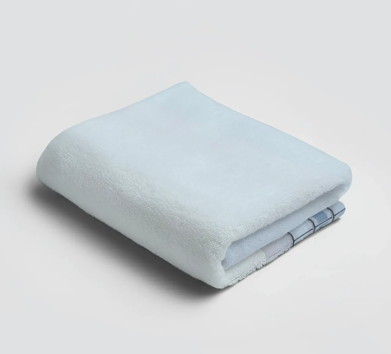 Nordic curves - Weightless Oslo towel by Minimalistic