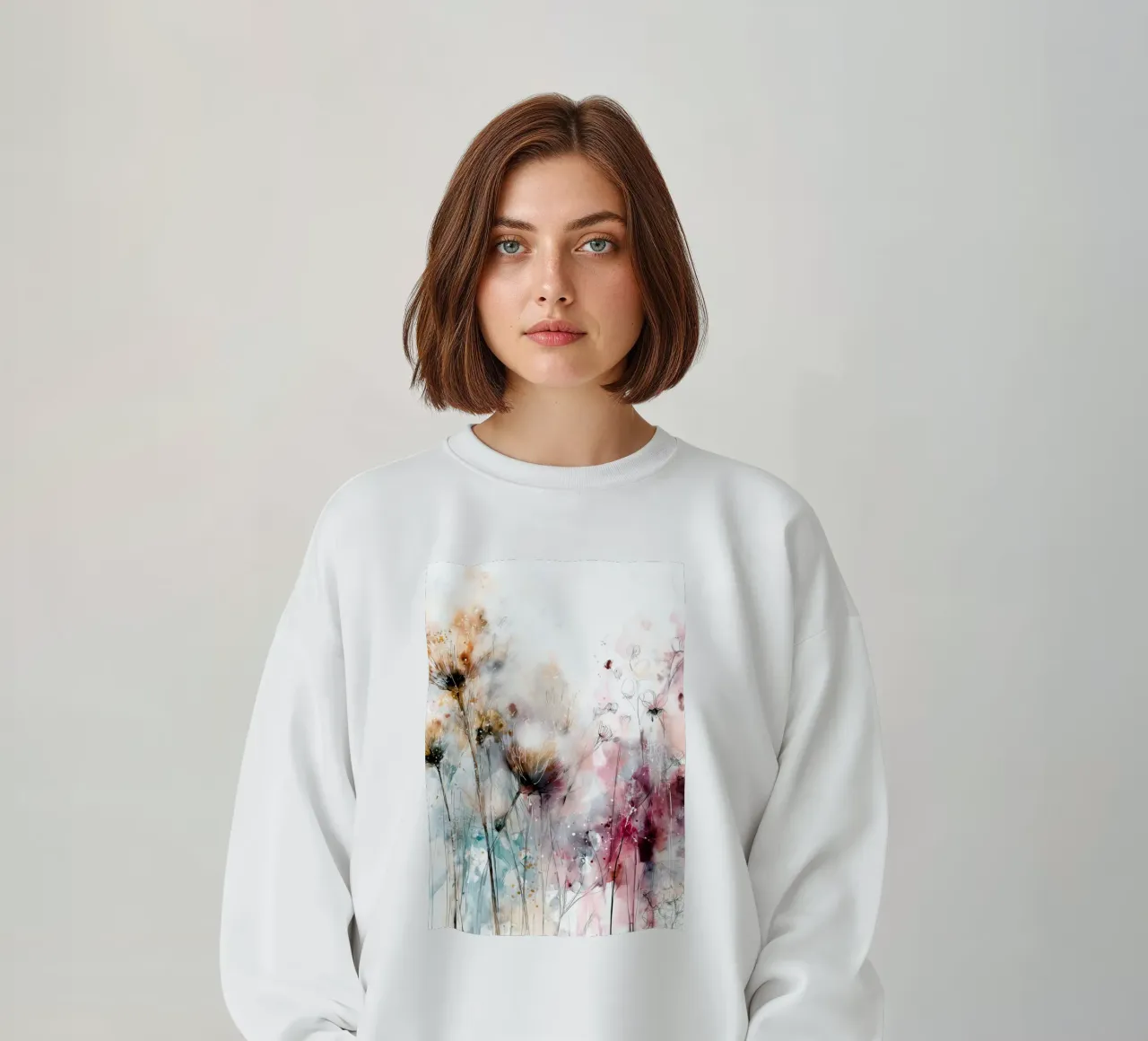 Fiori magici felpa da Justyna Jaszke JBJart