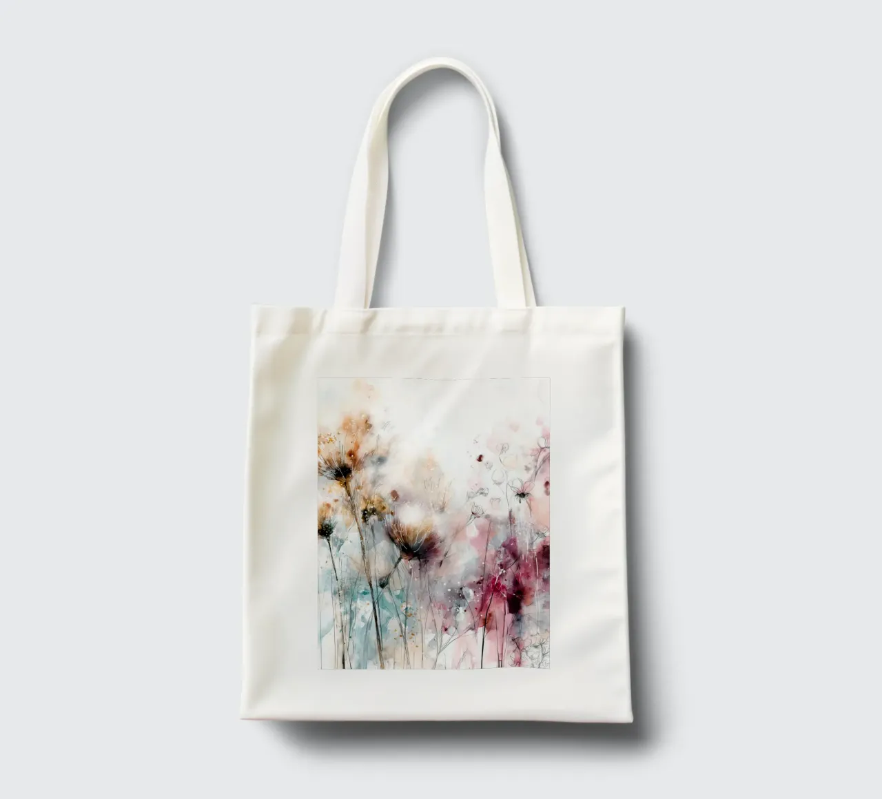 Fiori magici borsa in juta da Justyna Jaszke JBJart