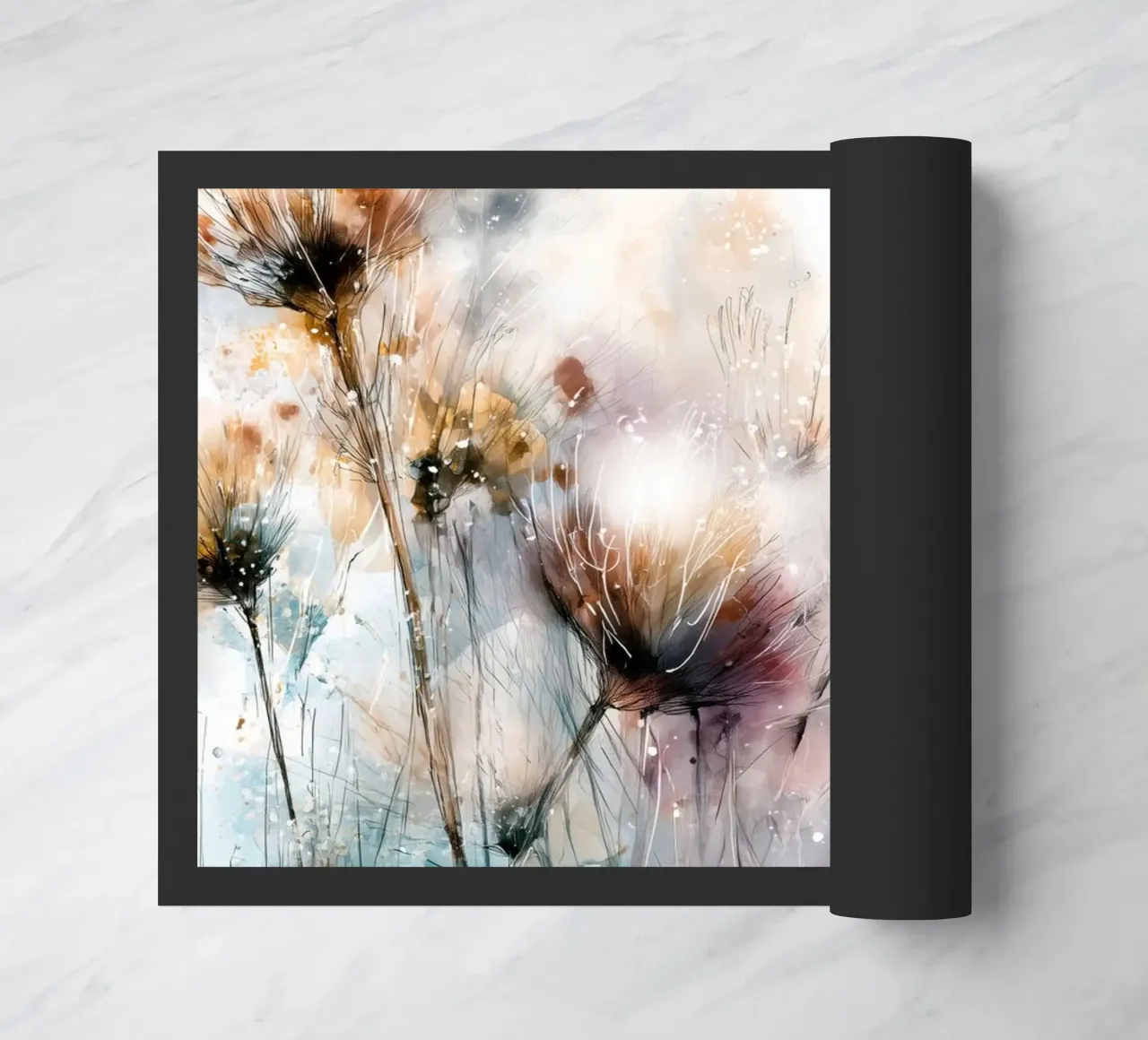 Fiori magici zerbino da Justyna Jaszke JBJart