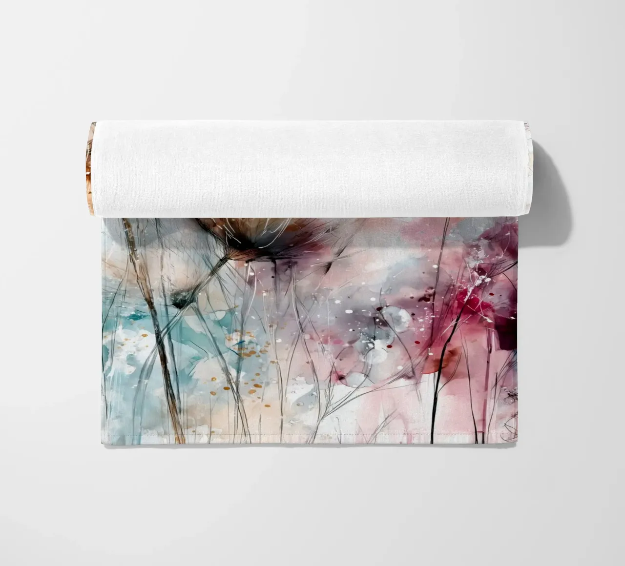 Fiori magici telo mare da Justyna Jaszke JBJart