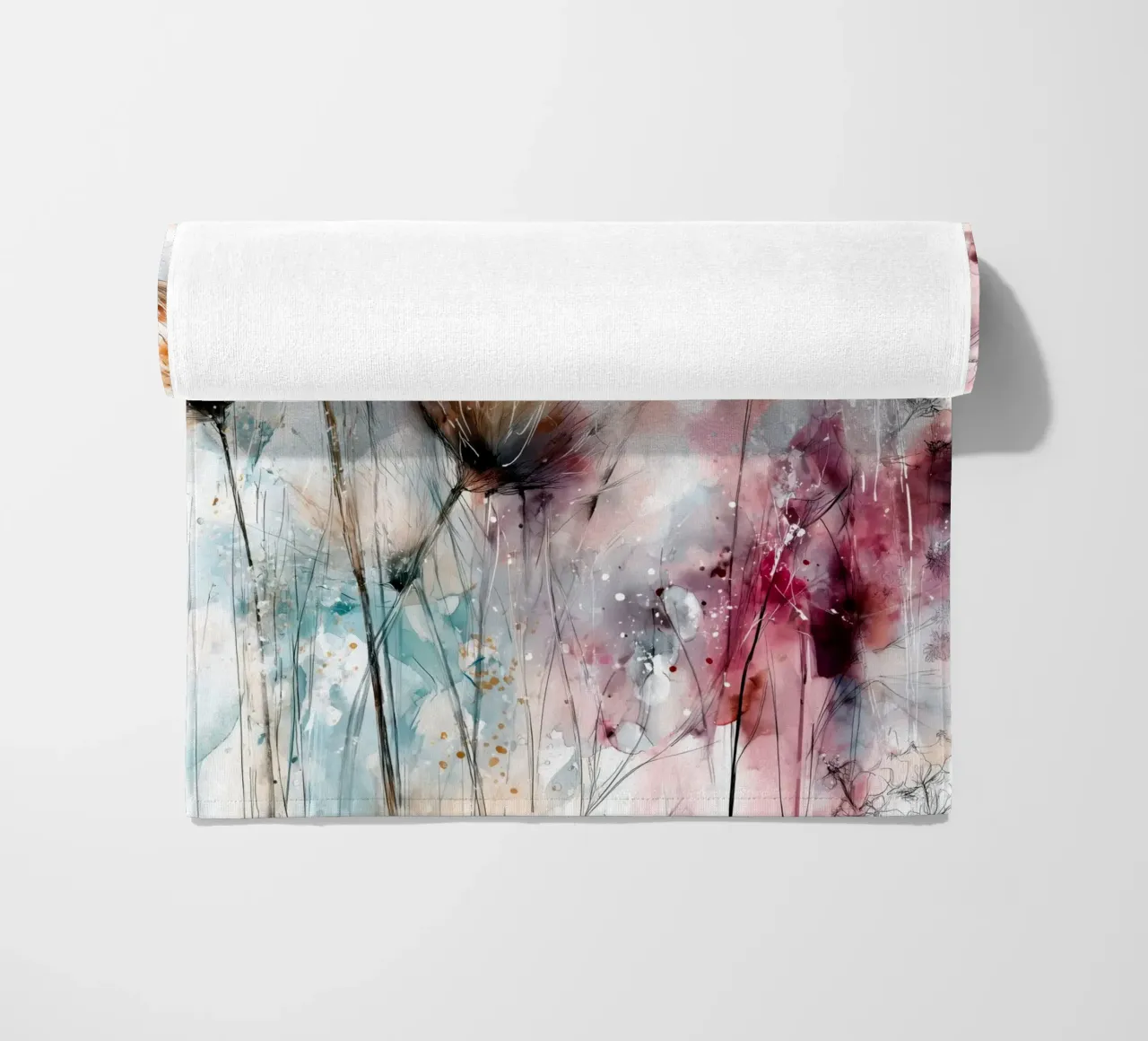 Fiori magici telo mare da Justyna Jaszke JBJart