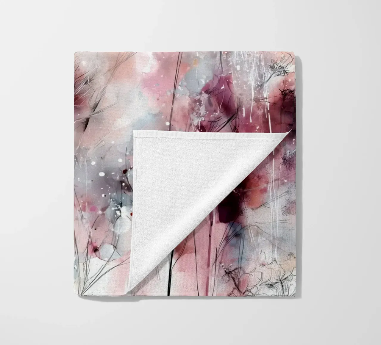 Fiori magici telo mare da Justyna Jaszke JBJart