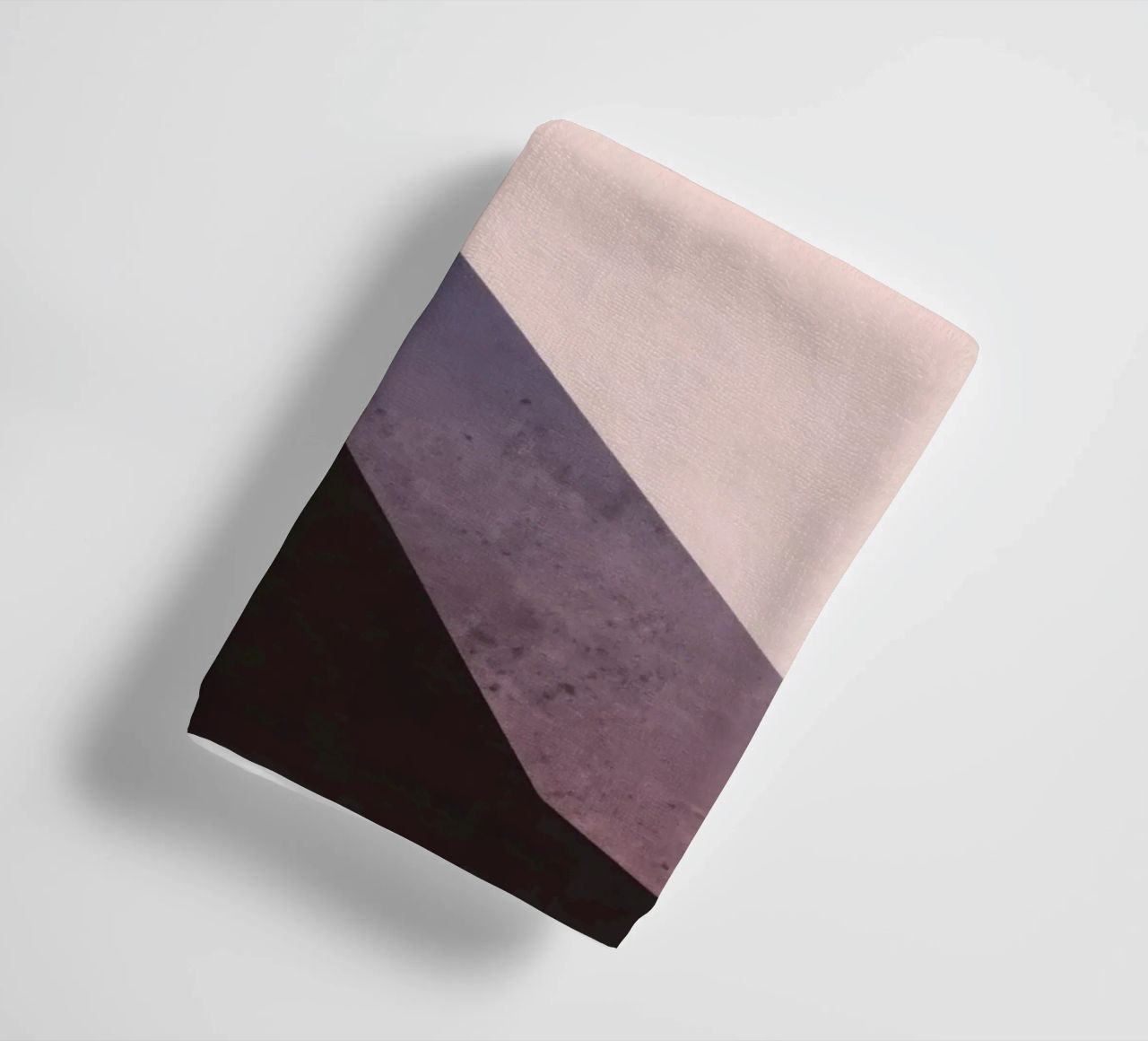 Pink geometry - Copenhagen sharp and soft towel by Minimalistic