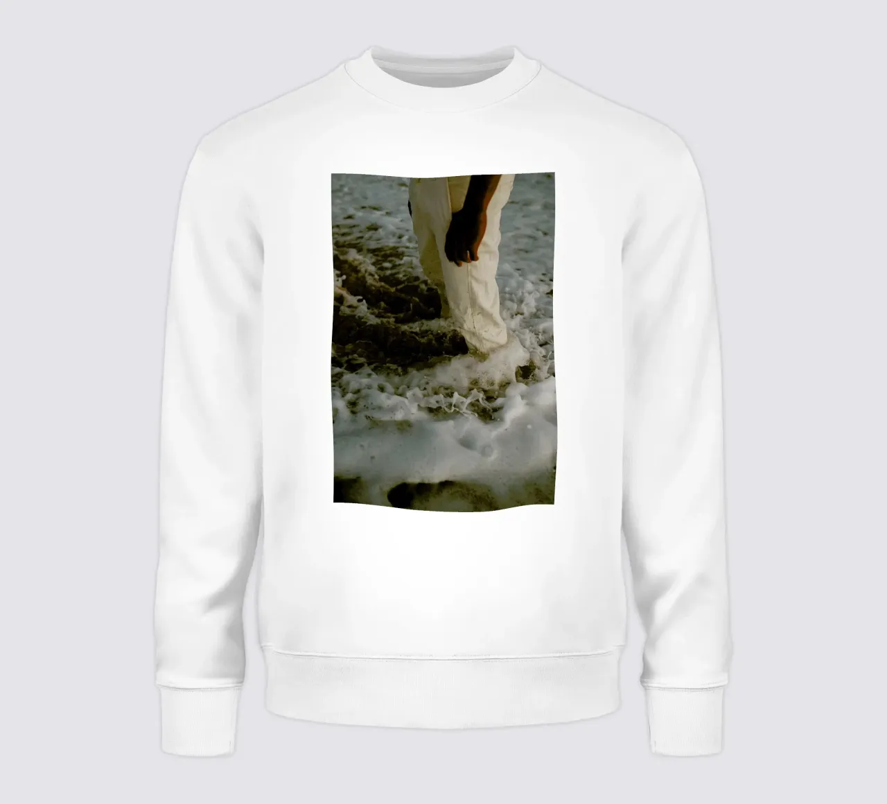 White Foam sweatshirt by Chris Abatzis