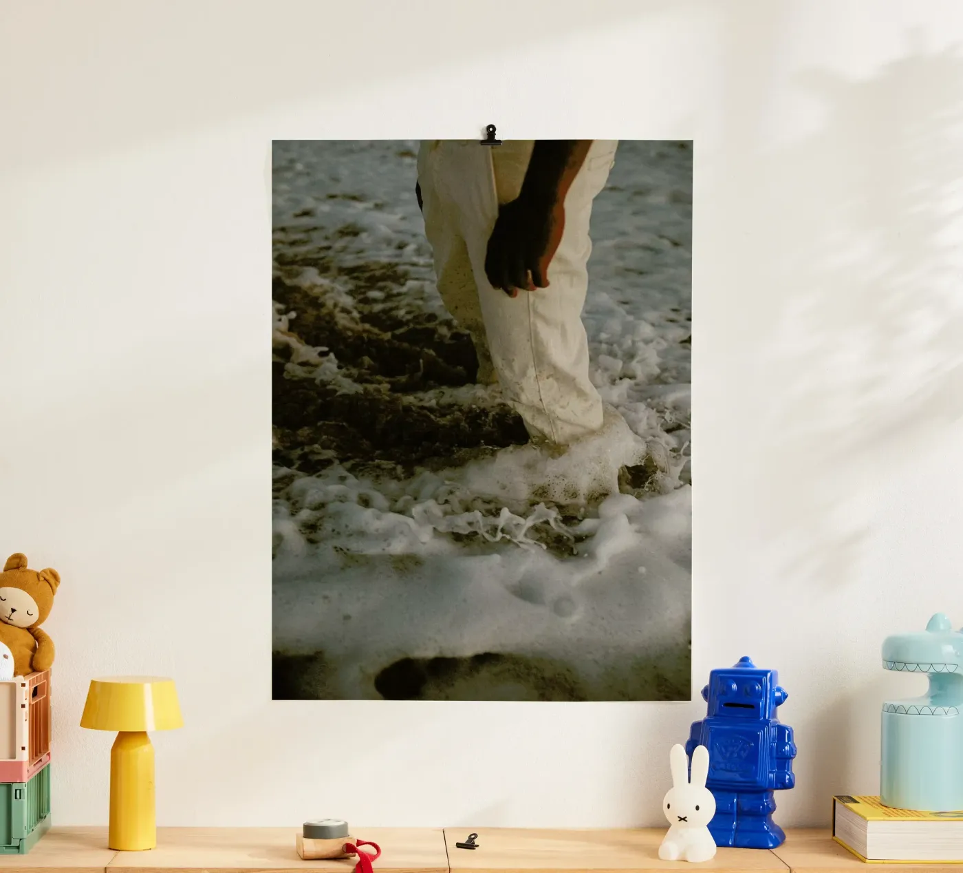 White Foam poster by Chris Abatzis