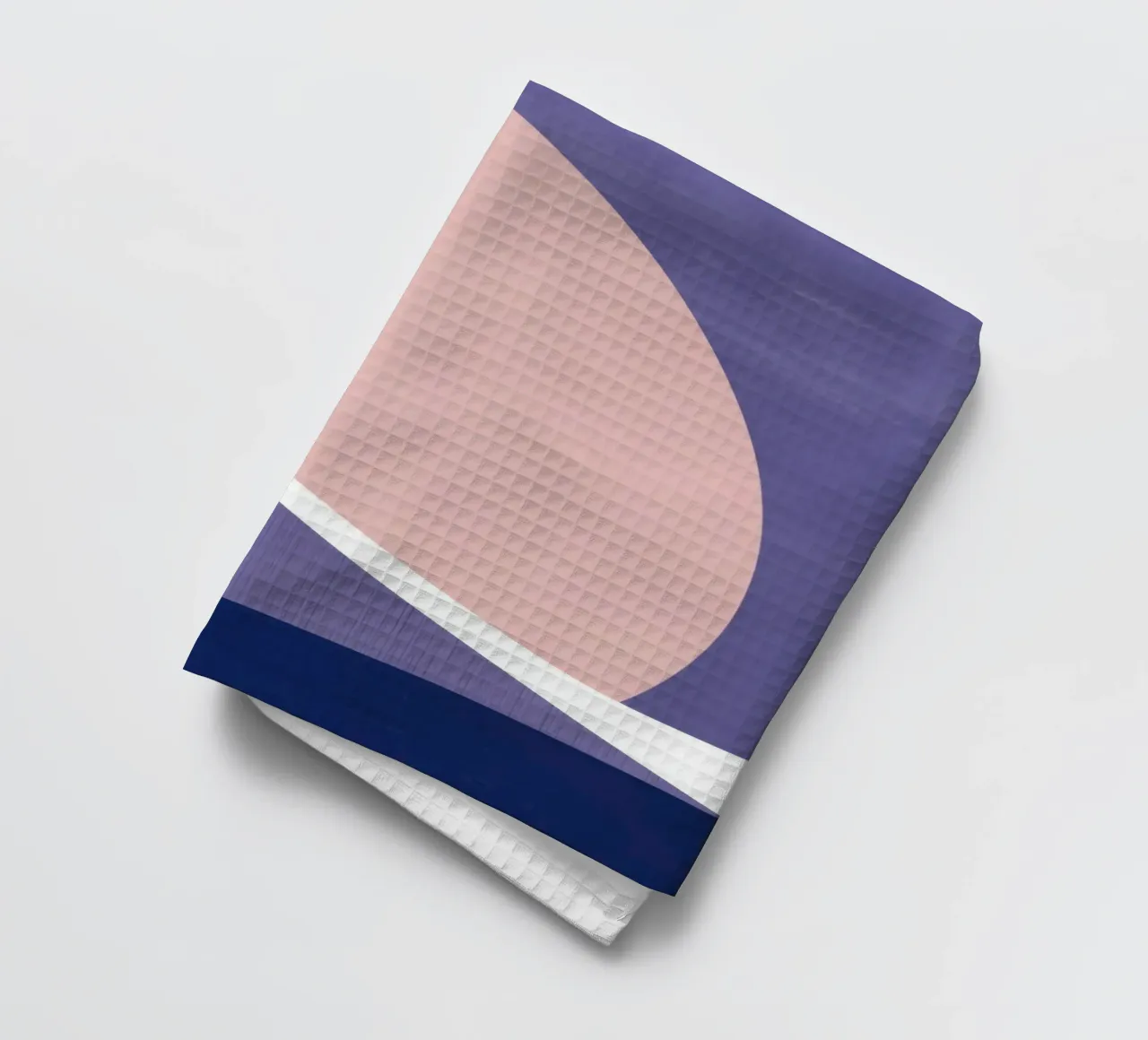 Solar Helsinki - Nordic lines at dusk tea towel by Affiches Minimalistes