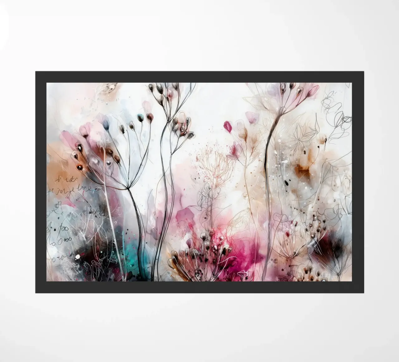 Fiori di campo magici zerbino da Justyna Jaszke JBJart