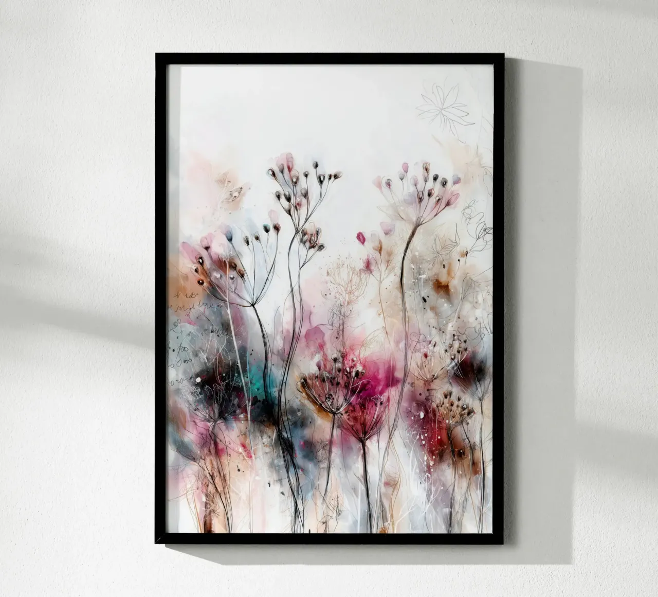 Fiori di campo magici poster da Justyna Jaszke JBJart