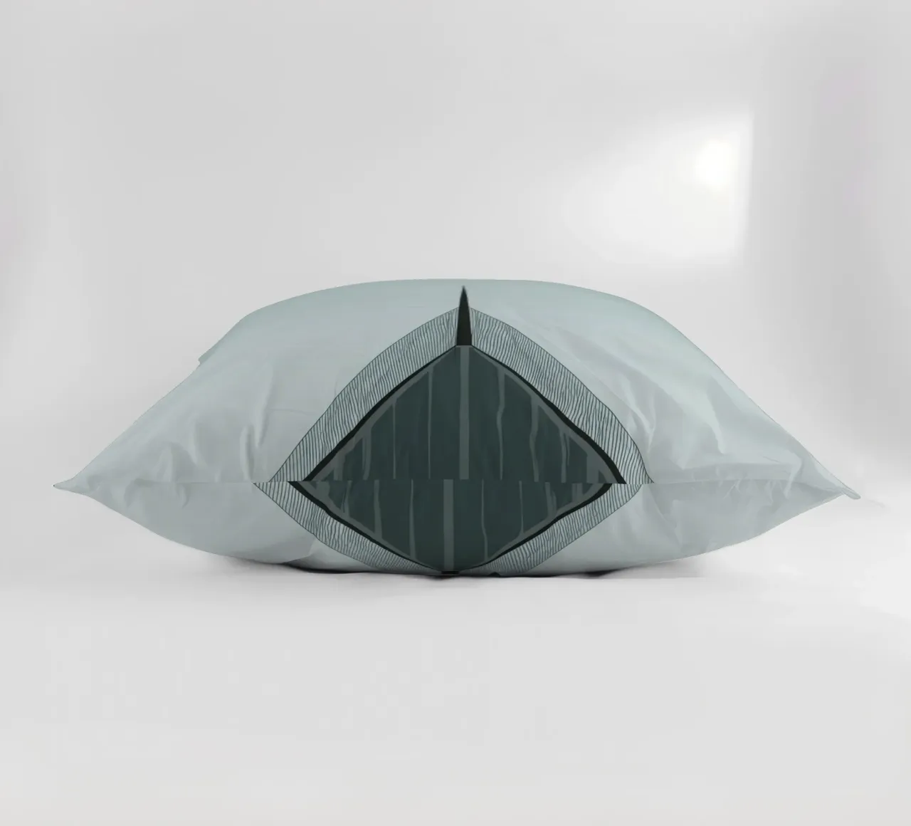 Oslo Vertical - The razor-sharp beauty of architecture decorative cushion by Minimalistic