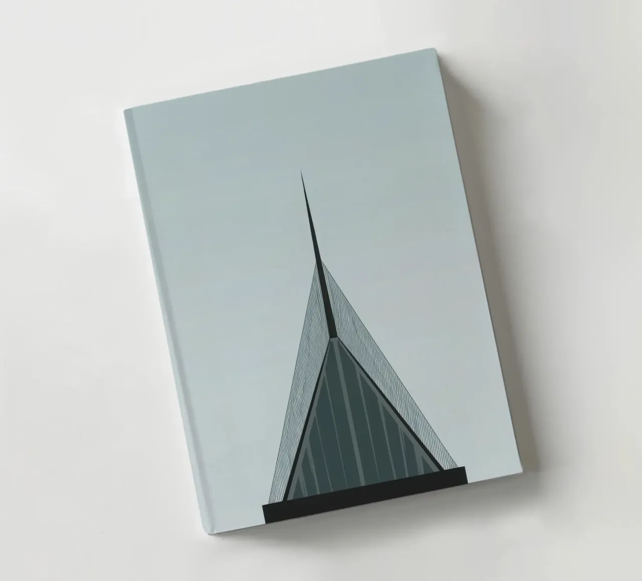 Oslo Vertical - The razor-sharp beauty of architecture notebook by Minimalistic
