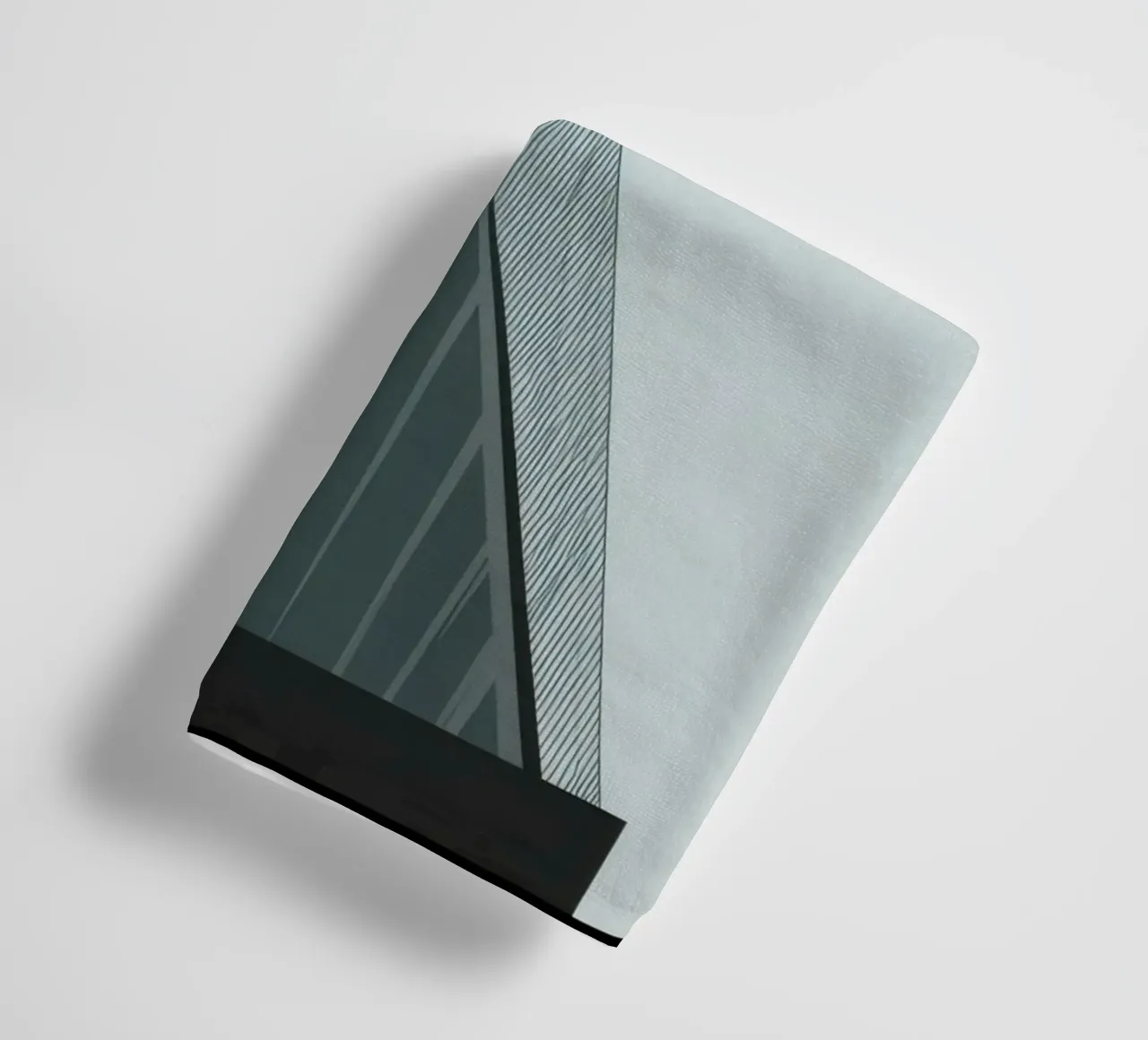 Oslo Vertical - The razor-sharp beauty of architecture towel by Affiches Minimalistes
