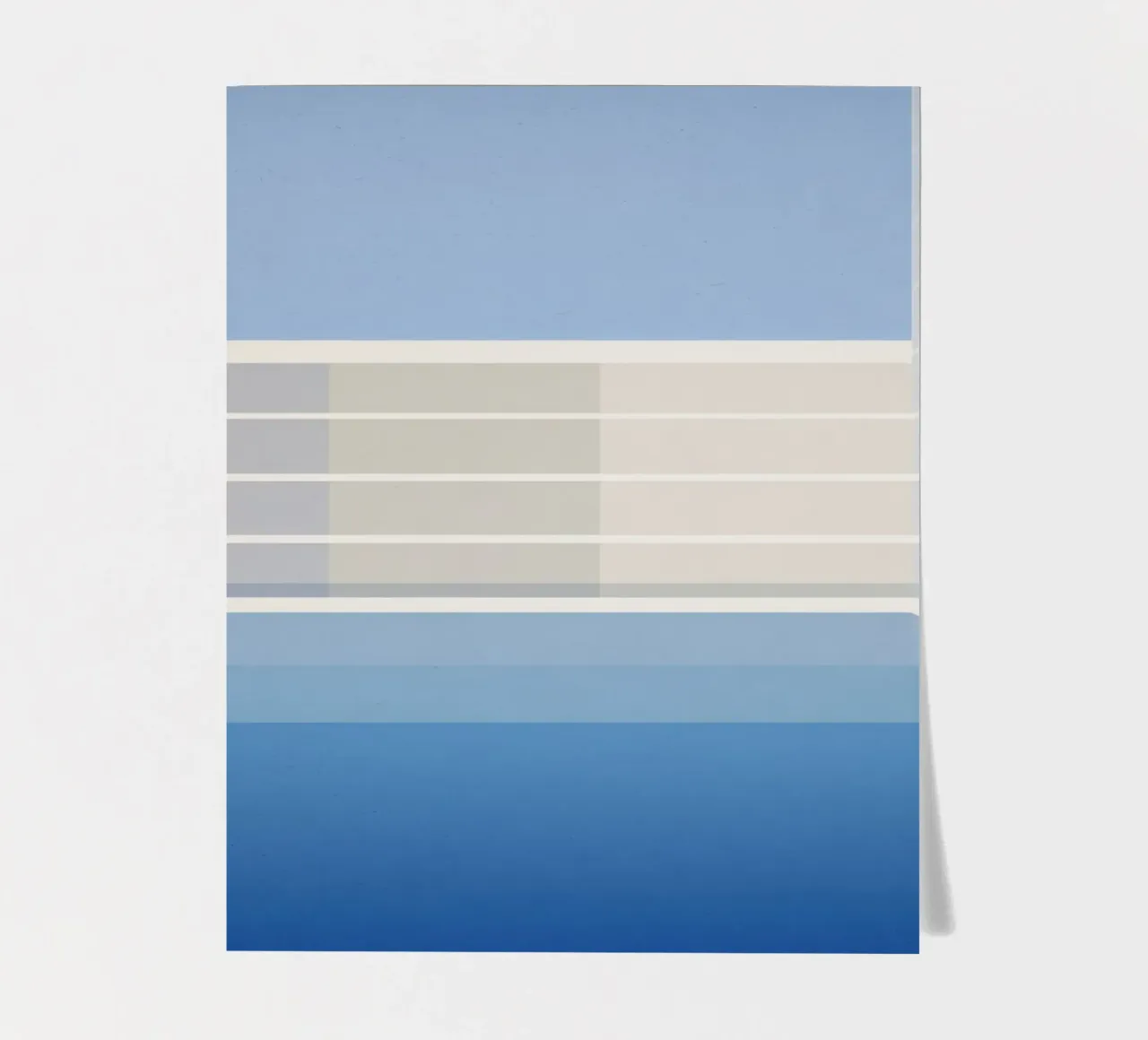 Copenhagen Piscine - Silenzio grafico e luce del nord foglio adesivo da Affiches Minimalistes