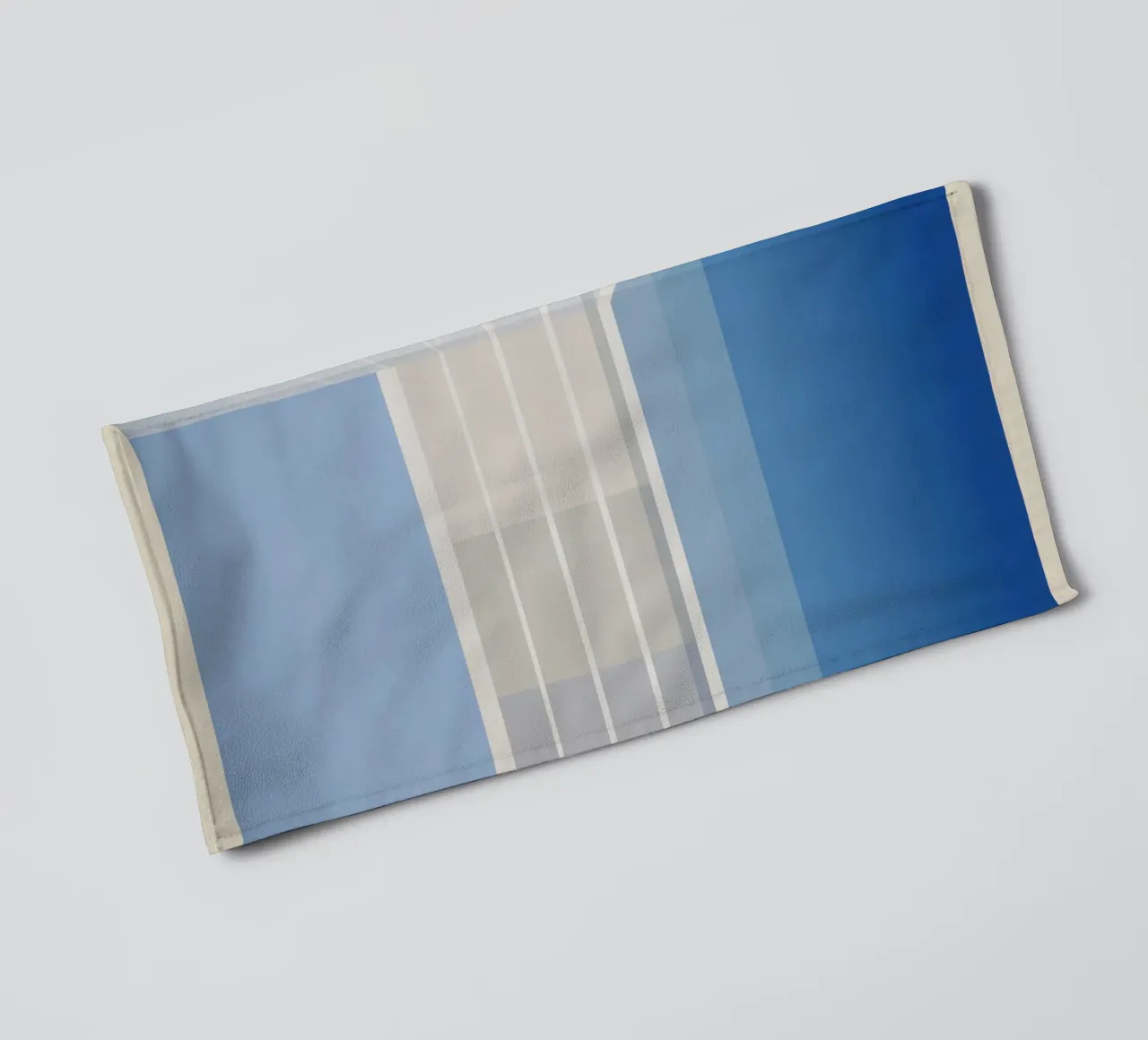 Copenhagen Piscine - Silenzio grafico e luce del nord asciugamano da bagno da Affiches Minimalistes