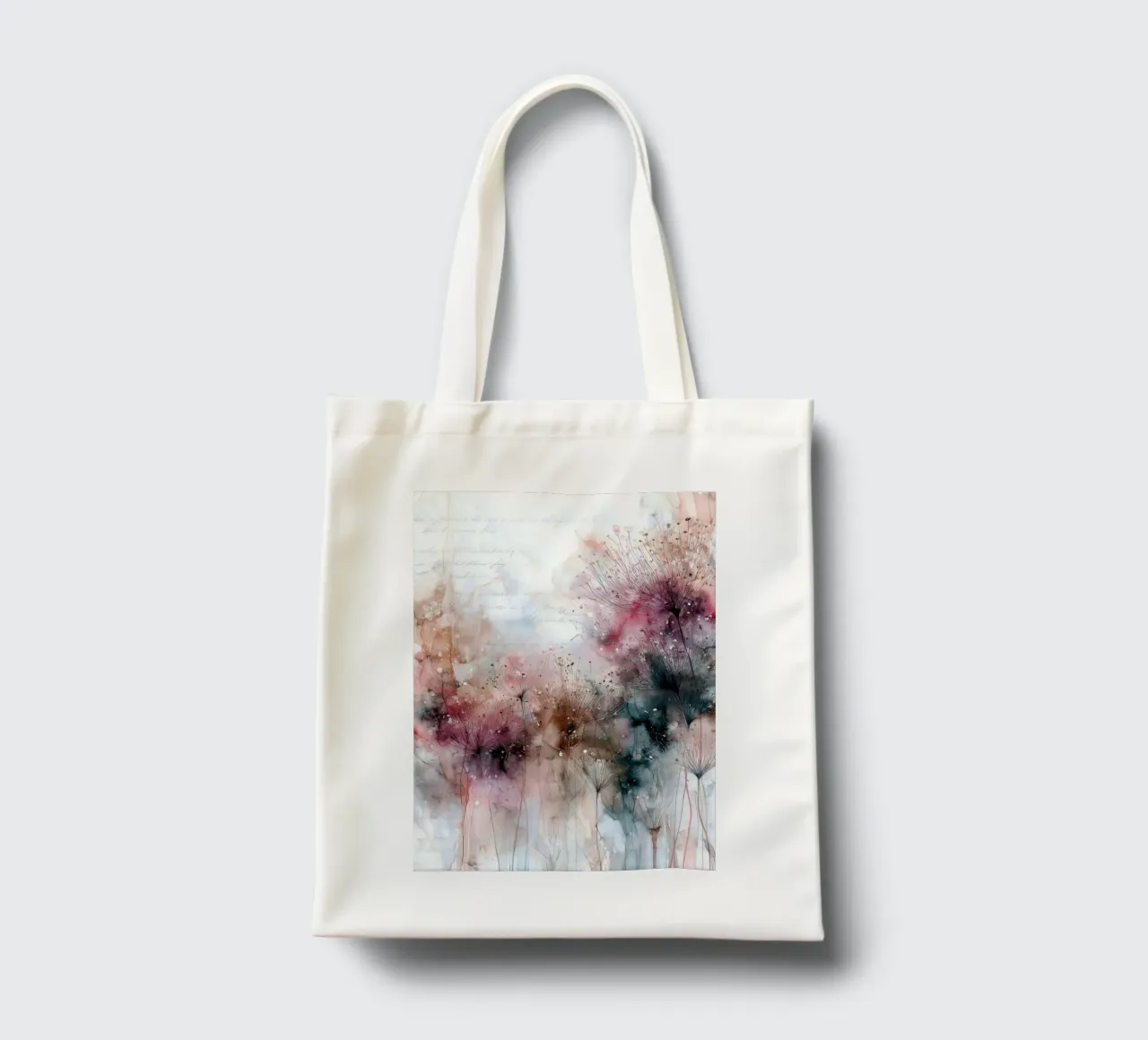 Fiori di campo magici borsa in juta da Justyna Jaszke JBJart
