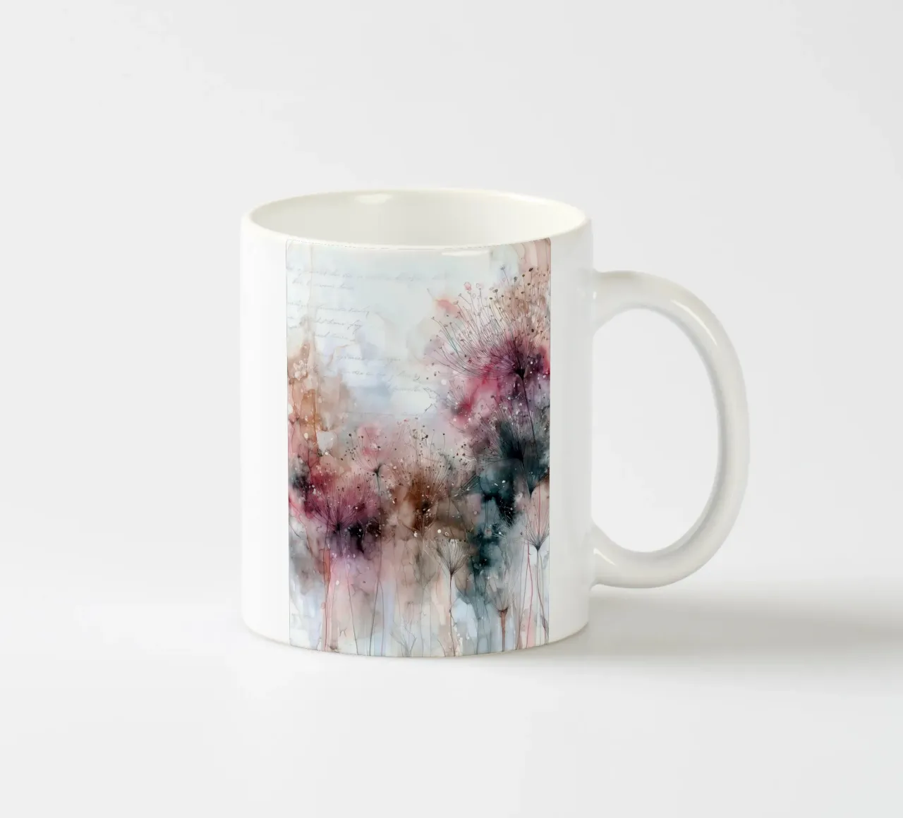 Fiori di campo magici tazza in ceramica da Justyna Jaszke JBJart