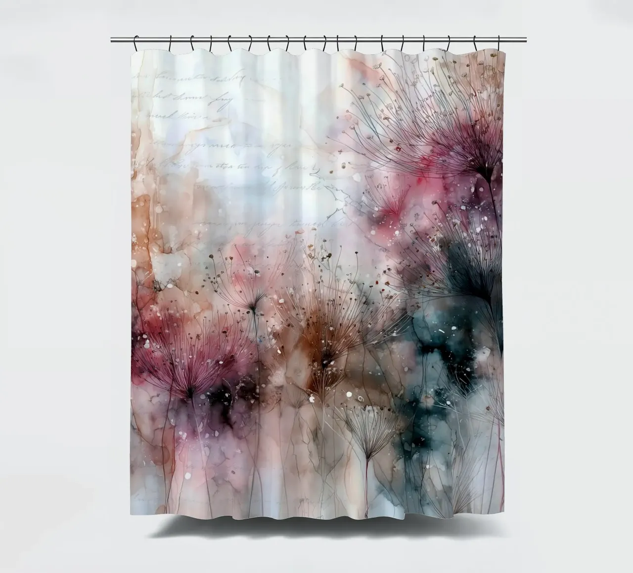 Fiori di campo magici tenda da doccia da Justyna Jaszke JBJart