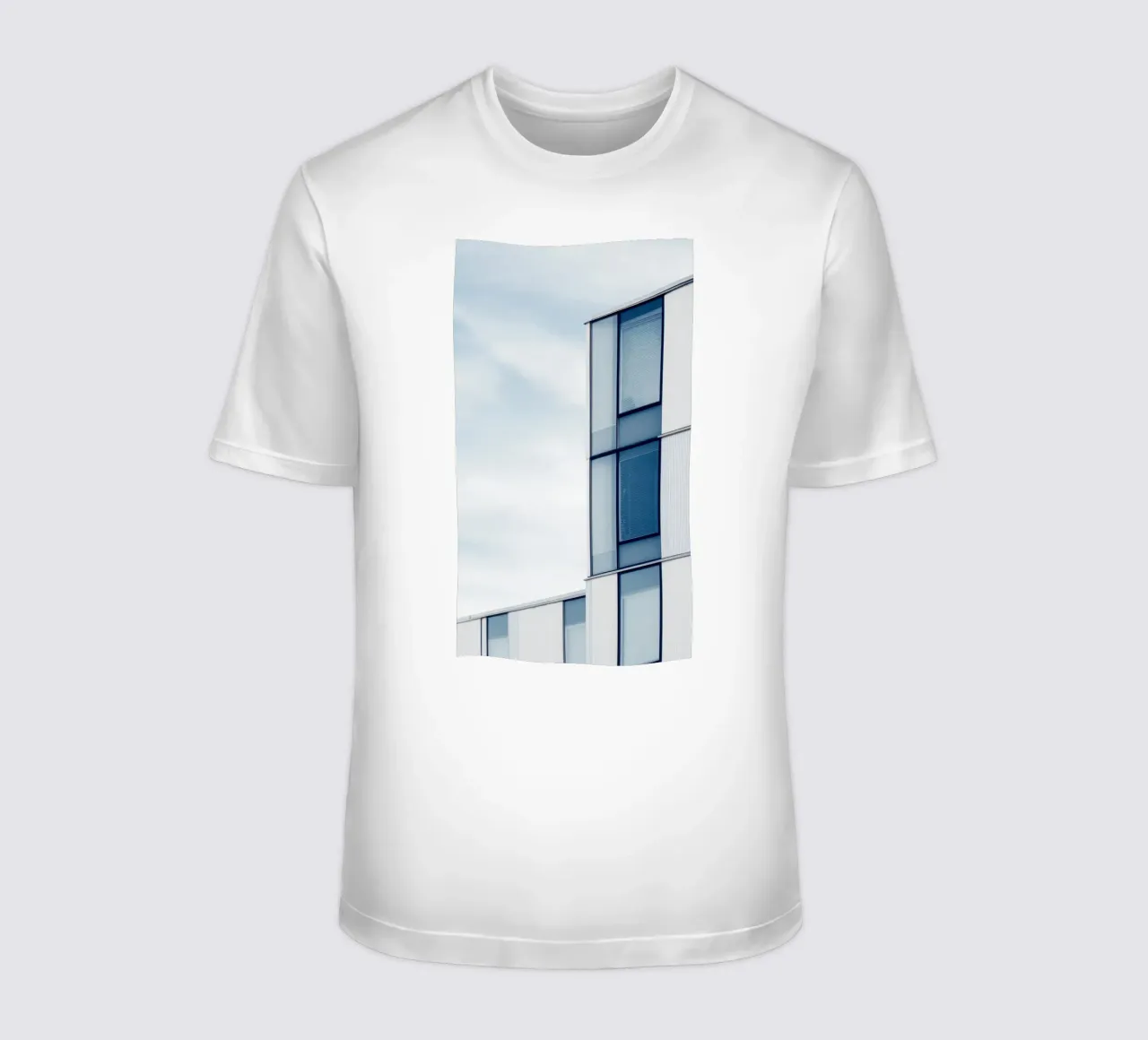 Helsinki Modulée - Soft light on Nordic modernity t-shirt by Affiches Minimalistes