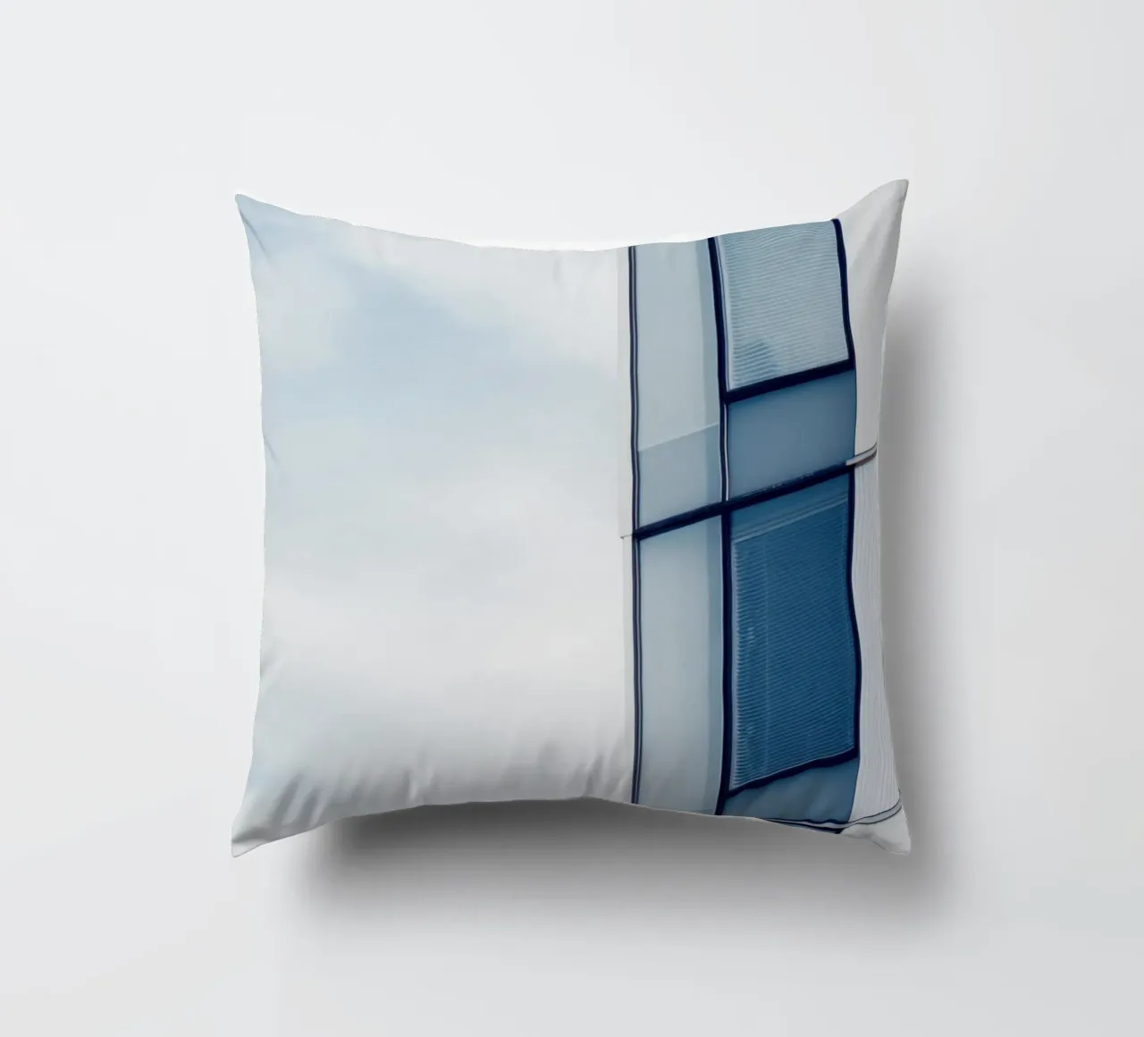 Helsinki Modulée - Luce soffusa sulla modernità nordica cuscino da Minimalistic