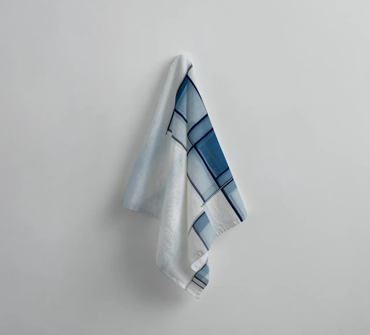 Helsinki Modulée – Lumière douce sur modernité nordique serviette de bain de Minimalistic