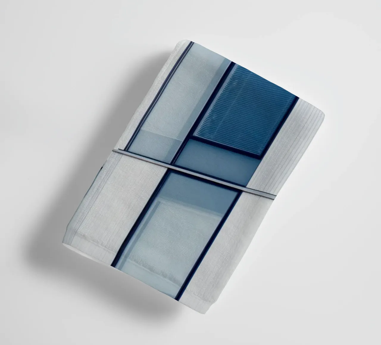 Helsinki Modulée - Luce soffusa sulla modernità nordica asciugamano da bagno da Affiches Minimalistes