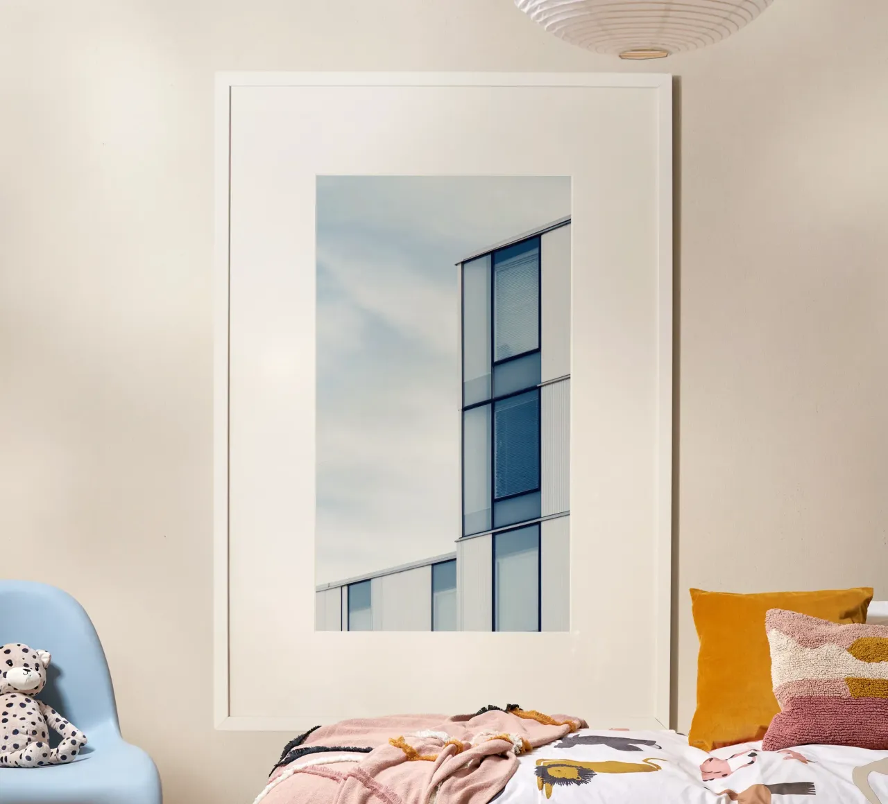 Helsinki Modulée - Soft light on Nordic modernity hahnemühle by Affiches Minimalistes