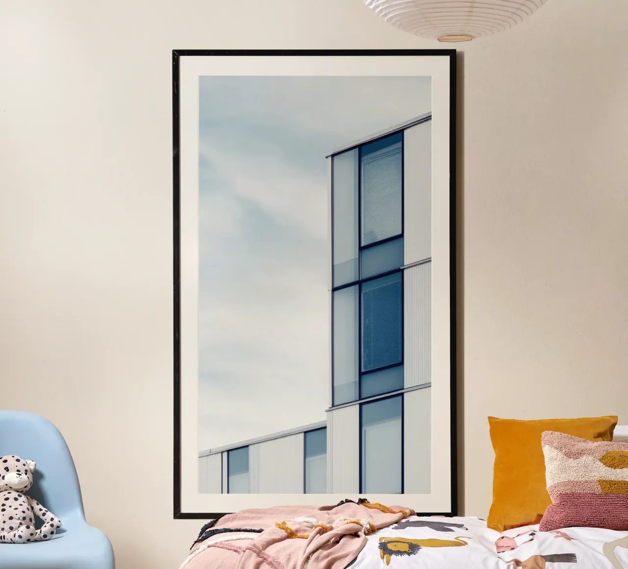 Helsinki Modulée - Soft light on Nordic modernity hahnemühle by Affiches Minimalistes