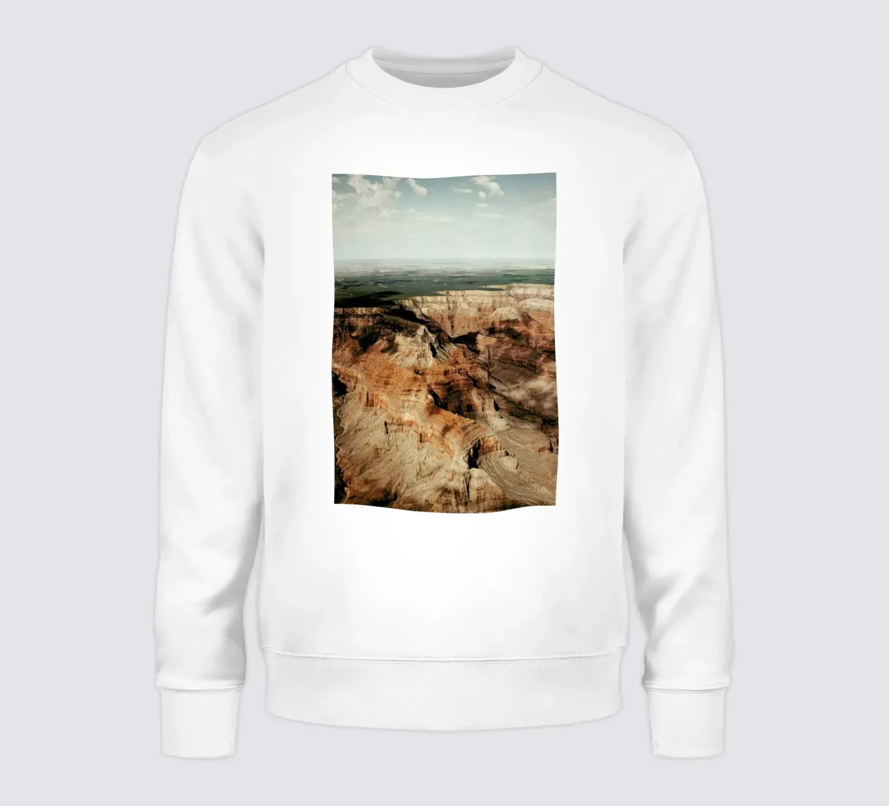 Cloud Patterns On The Grand Canyon Sweatshirt von Sebastian Hilgetag