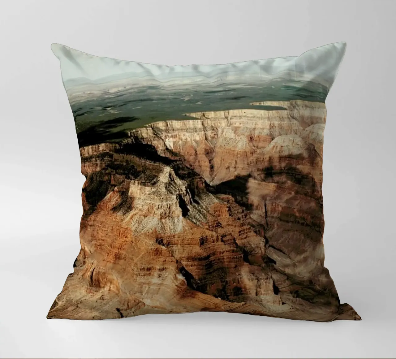 Cloud Patterns On The Grand Canyon cuscino da Sebastian Hilgetag