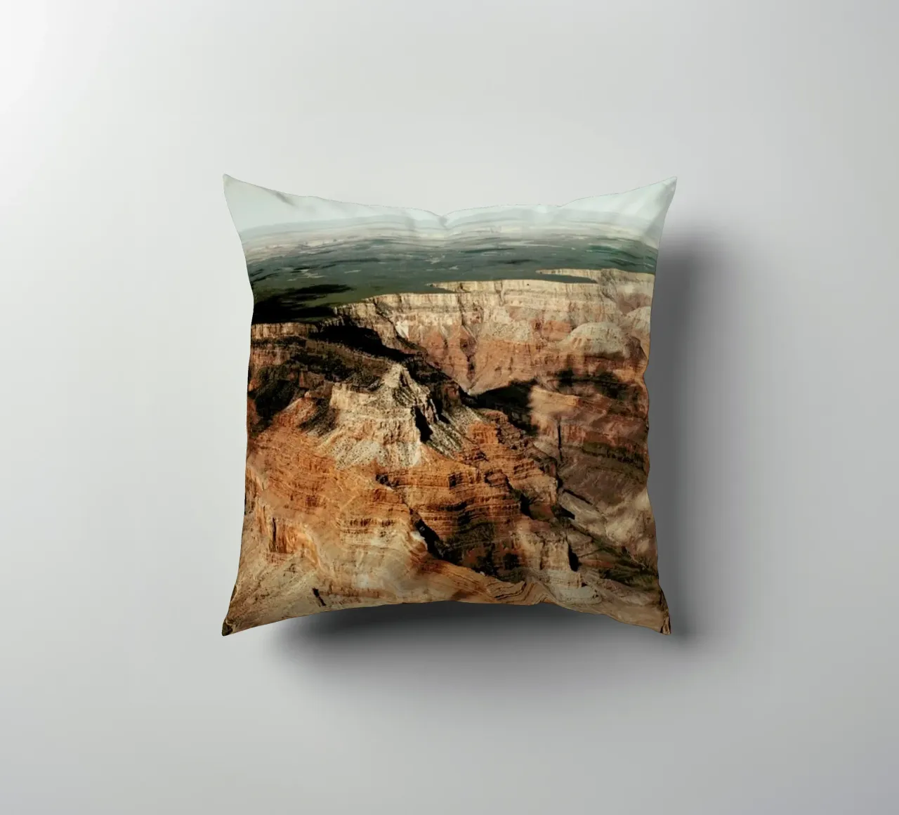 Cloud Patterns On The Grand Canyon cuscino da Sebastian Hilgetag