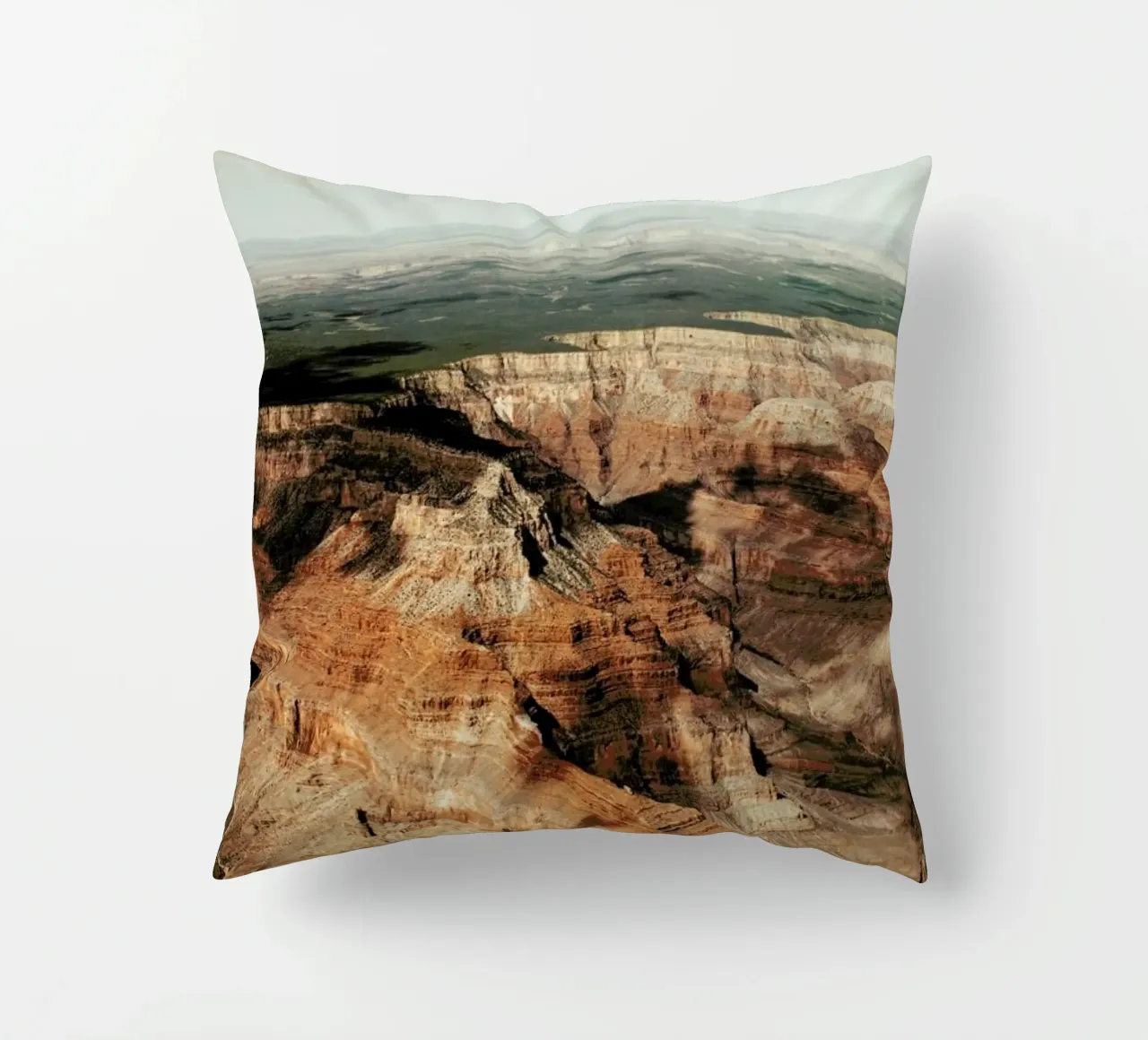 Cloud Patterns On The Grand Canyon cuscino da Sebastian Hilgetag