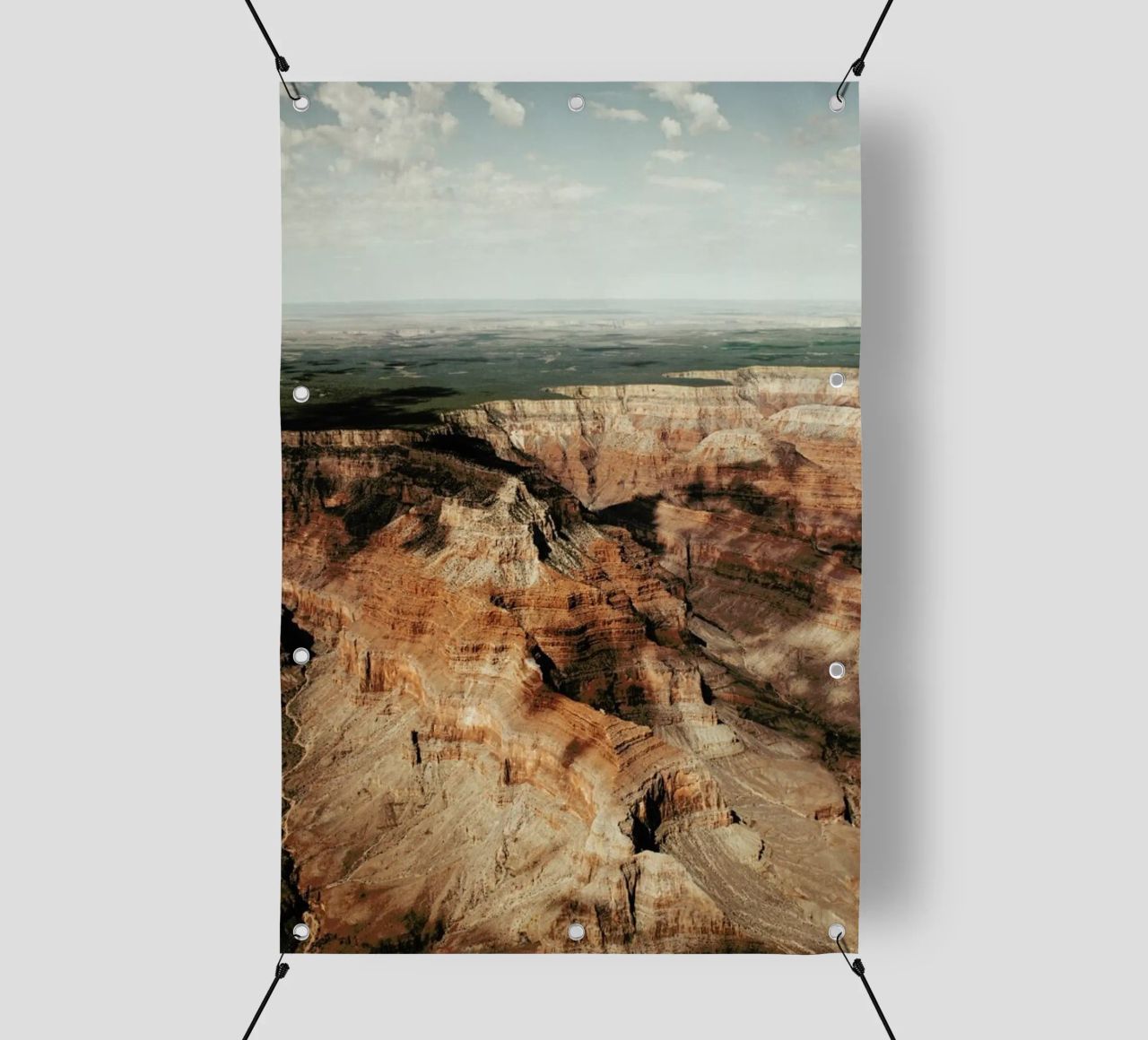 Cloud Patterns On The Grand Canyon telo in pvc da Sebastian Hilgetag