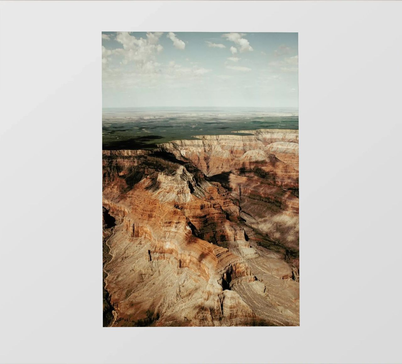 Cloud Patterns On The Grand Canyon telo in pvc da Sebastian Hilgetag
