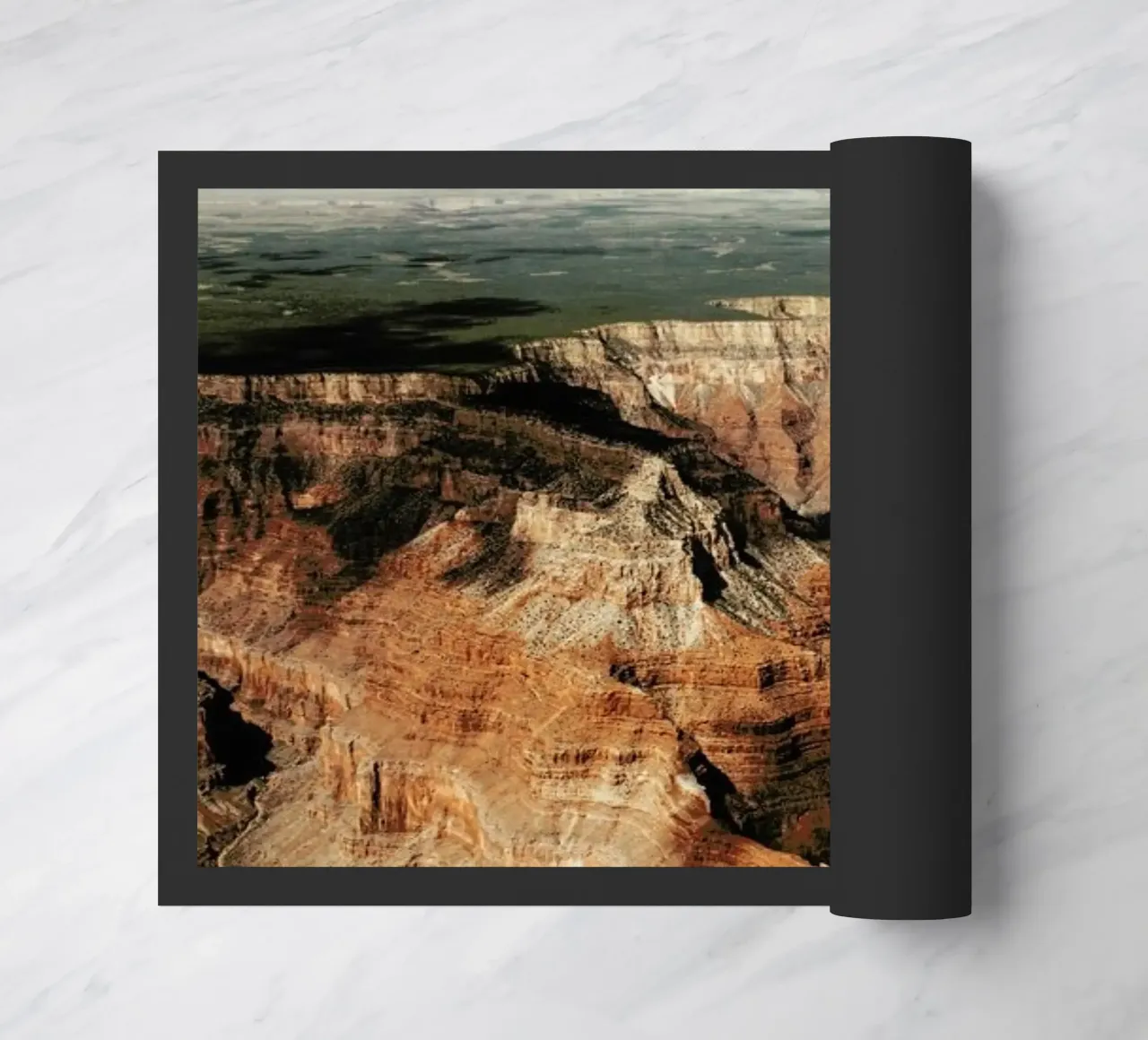 Cloud Patterns On The Grand Canyon Fußmatte von Sebastian Hilgetag