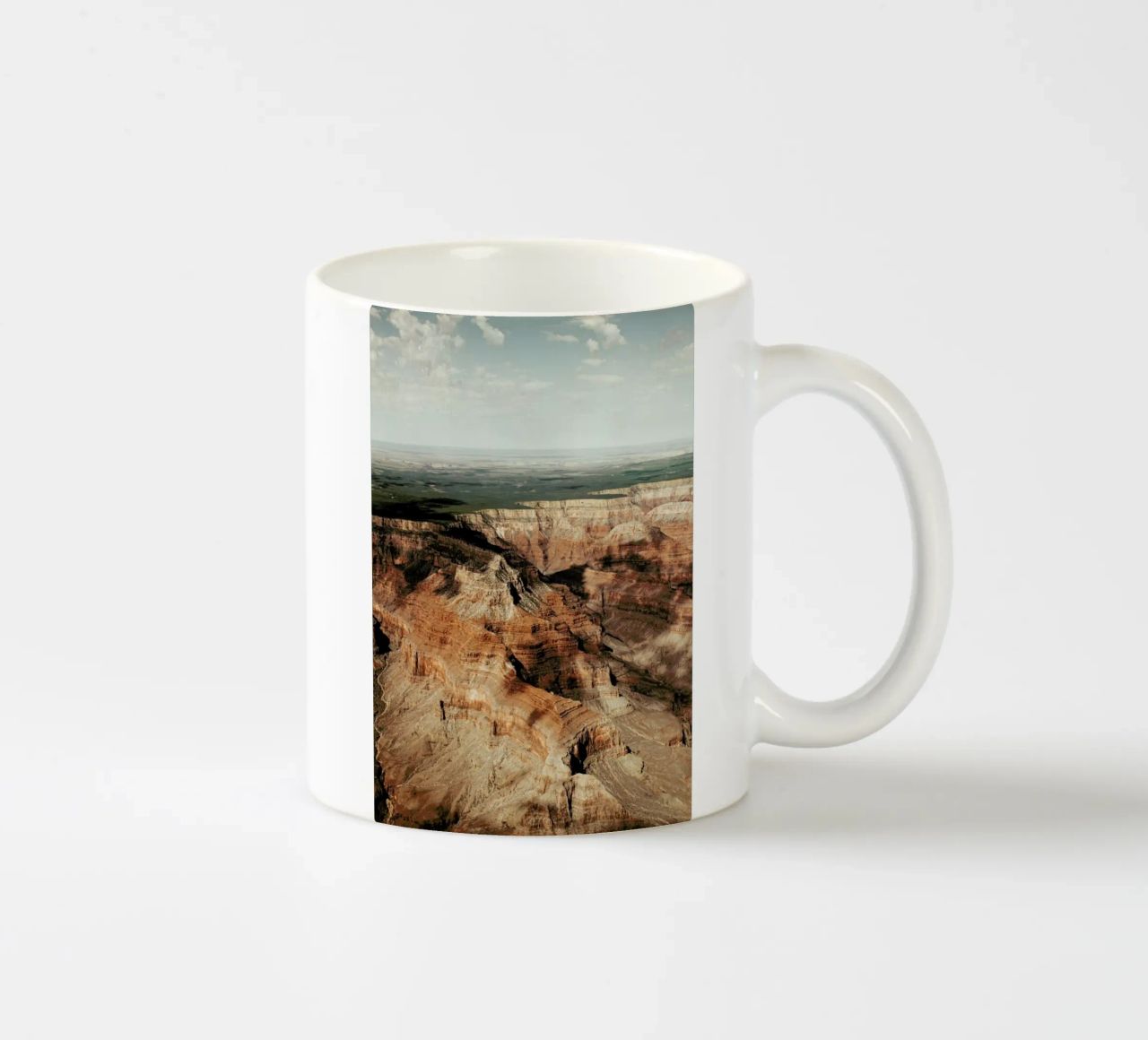 Cloud Patterns On The Grand Canyon tazza in ceramica da Sebastian Hilgetag
