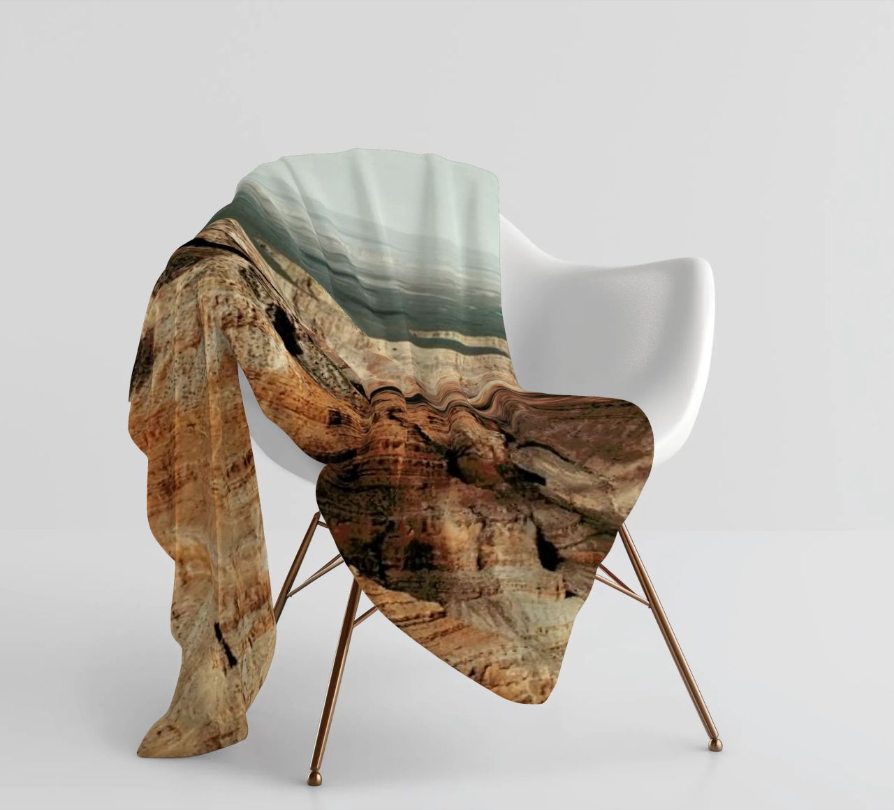 Cloud Patterns On The Grand Canyon coperta in pile da Sebastian Hilgetag