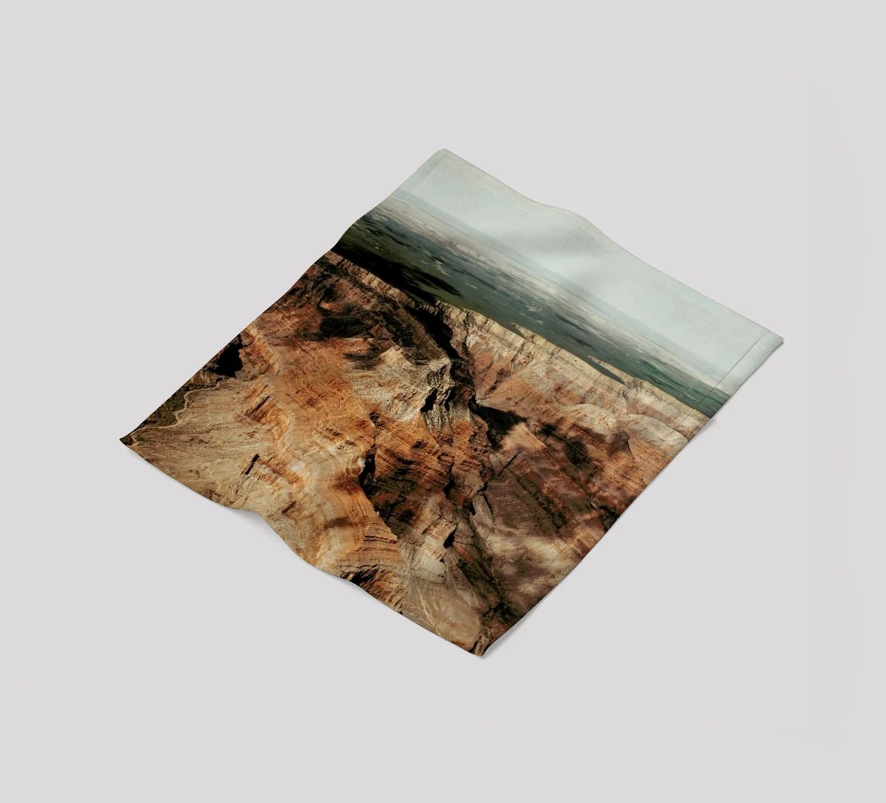 Cloud Patterns On The Grand Canyon coperta in pile da Sebastian Hilgetag