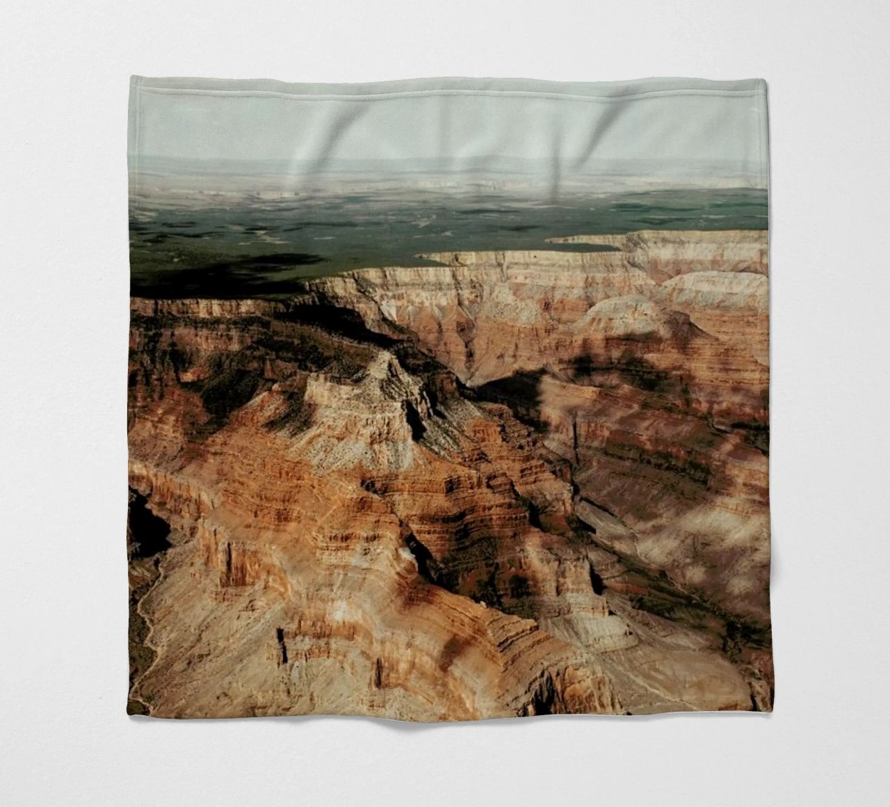 Cloud Patterns On The Grand Canyon coperta in pile da Sebastian Hilgetag