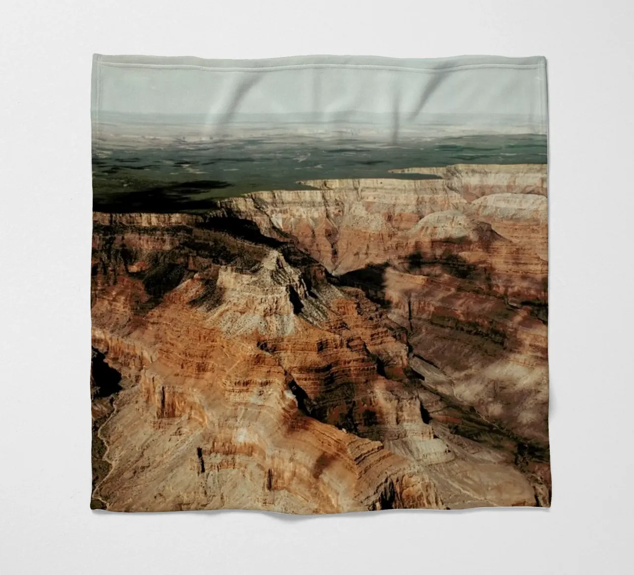 Cloud Patterns On The Grand Canyon coperta in pile da Sebastian Hilgetag