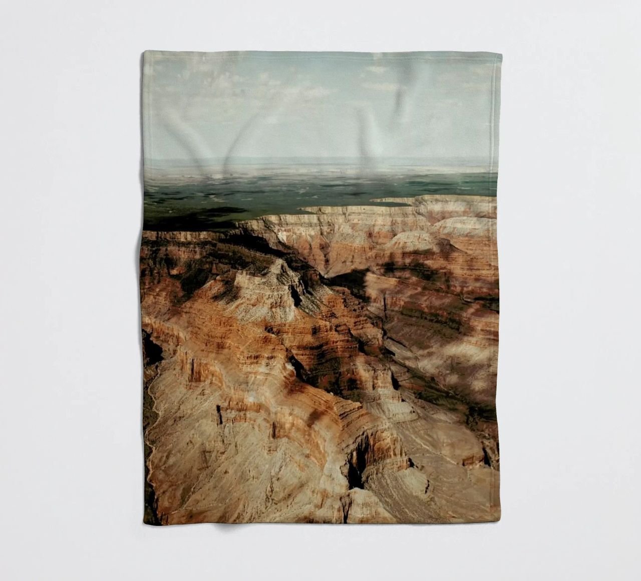 Cloud Patterns On The Grand Canyon coperta in pile da Sebastian Hilgetag